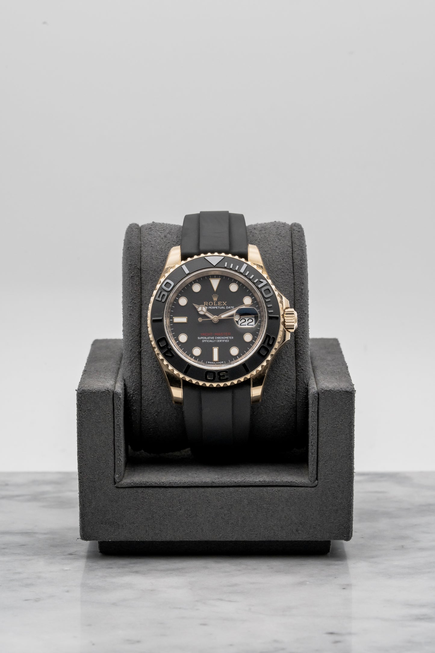 Rolex Yacht-Master 116655 Rose Gold, Black Dial