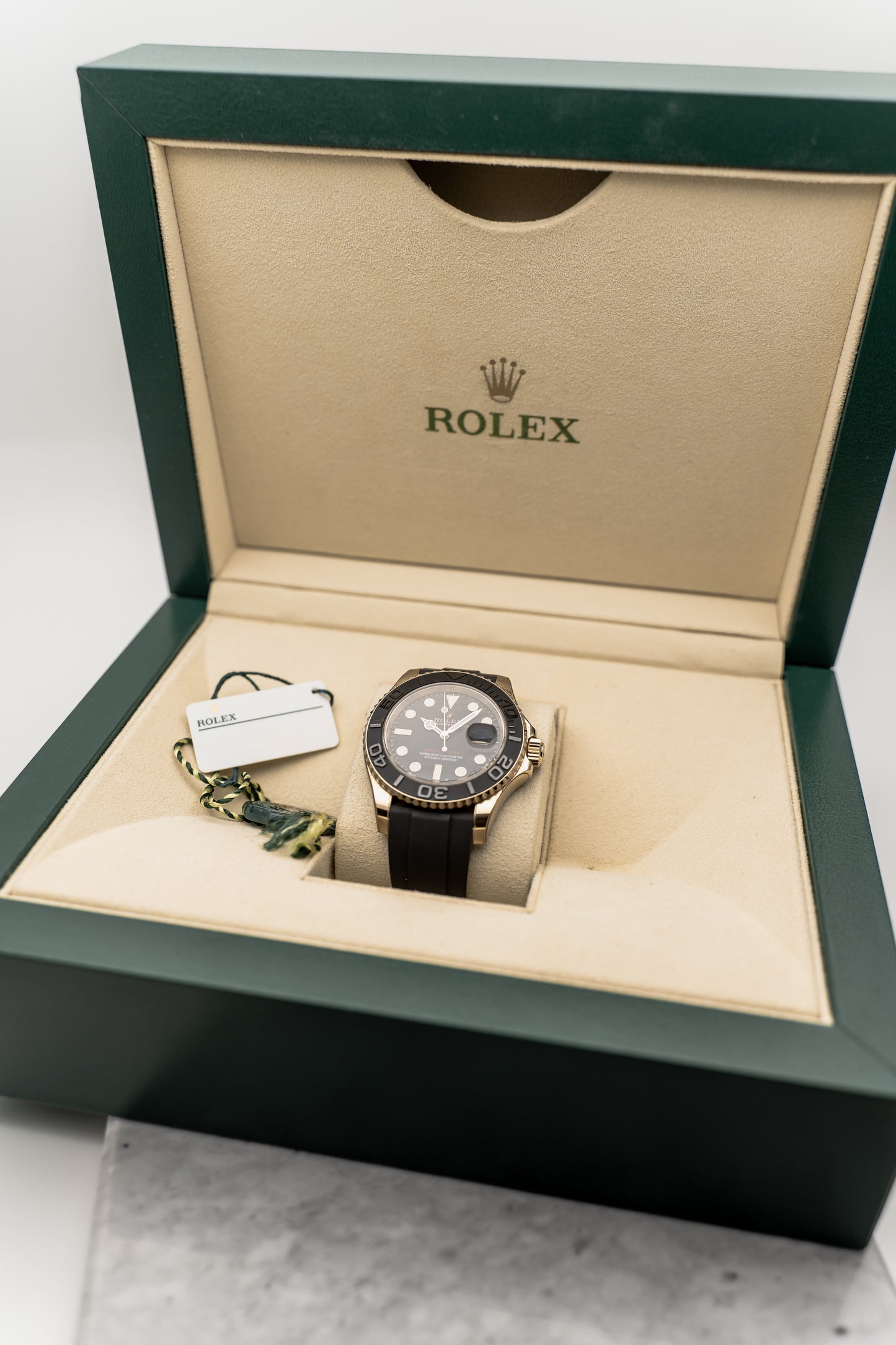 Rolex Yacht-Master 116655 Rose Gold, Black Dial