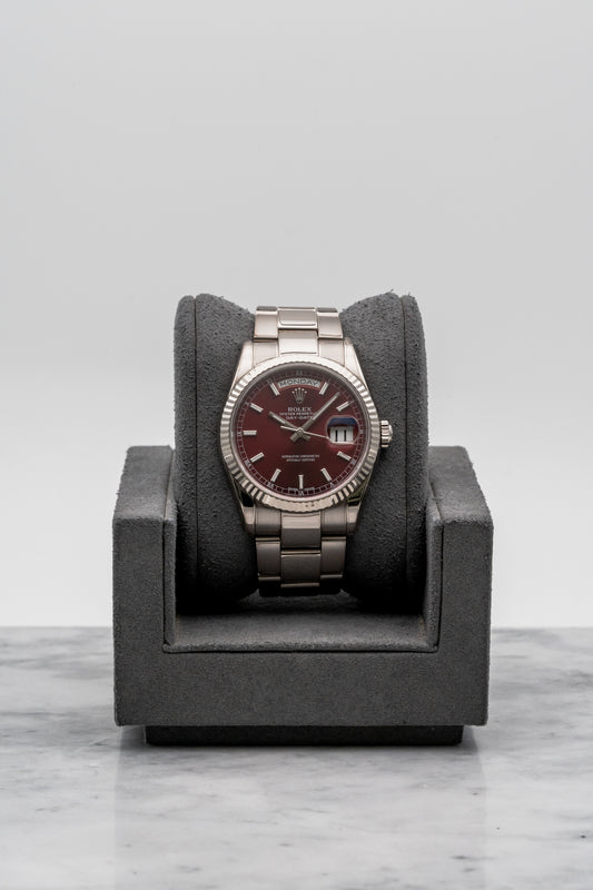Rolex Day-Date 36 118209 Cherry Dial