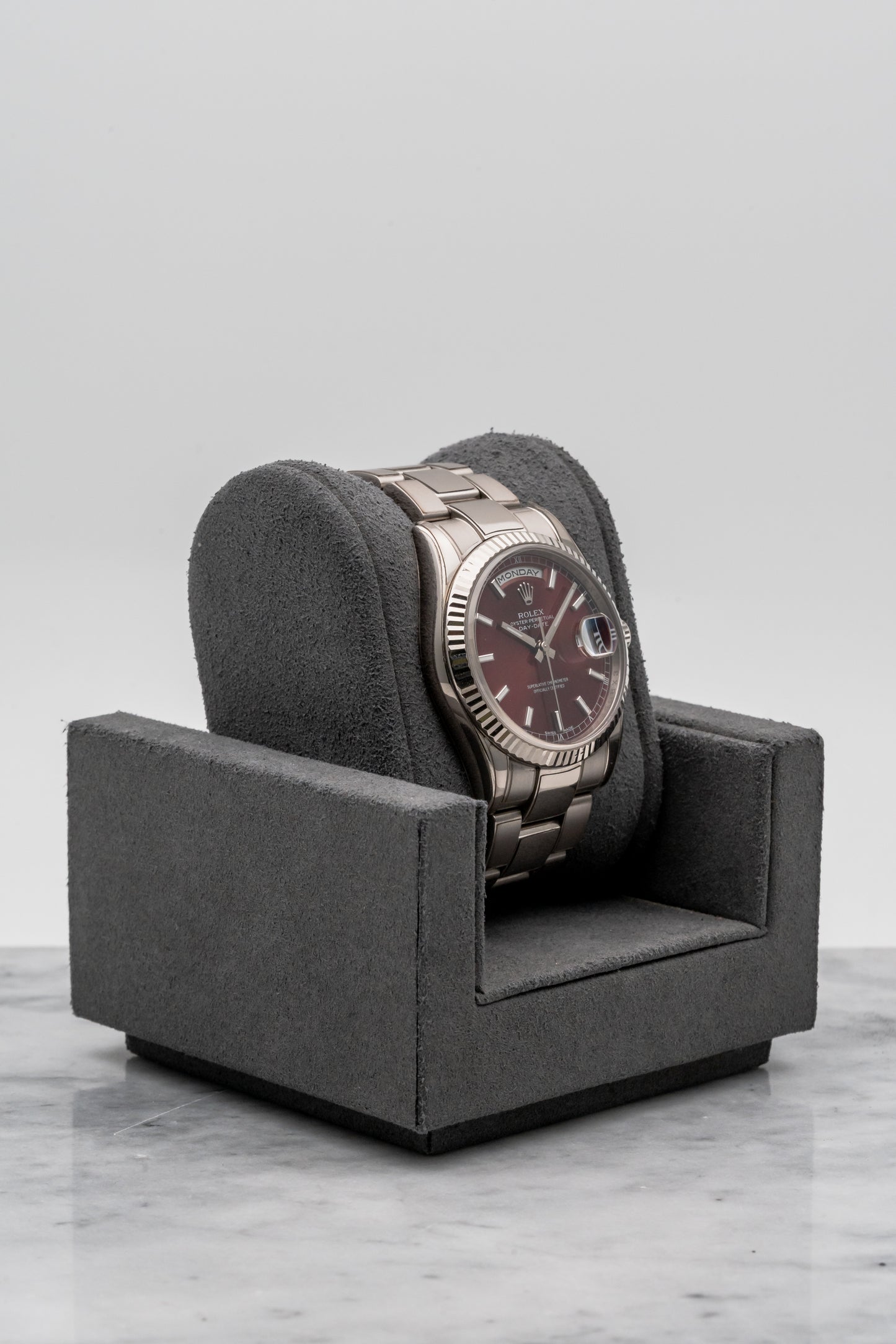 Rolex Day-Date 36 118209 Cherry Dial