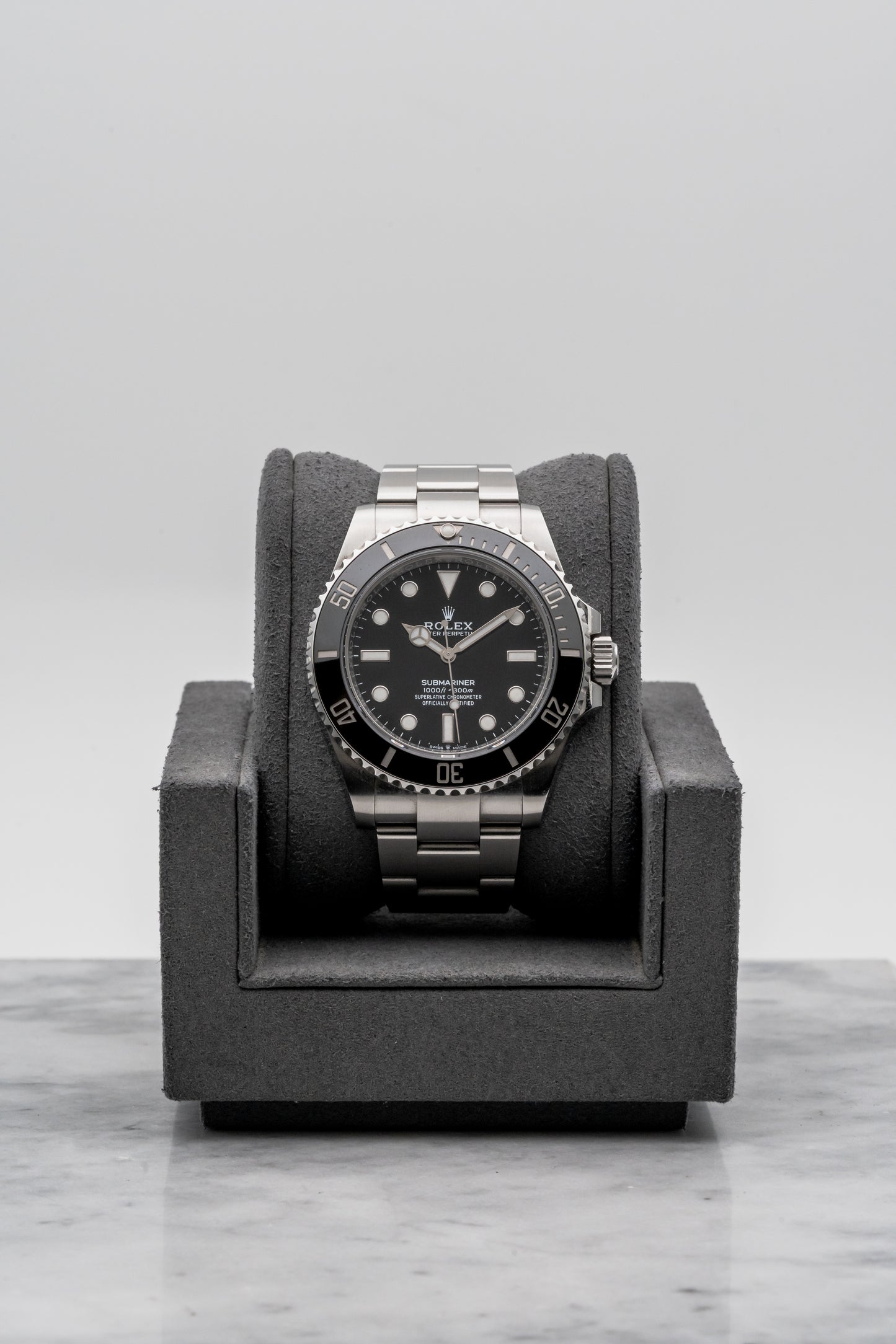 Rolex Submariner No Date 124060, Black Dial, Stainless Steel