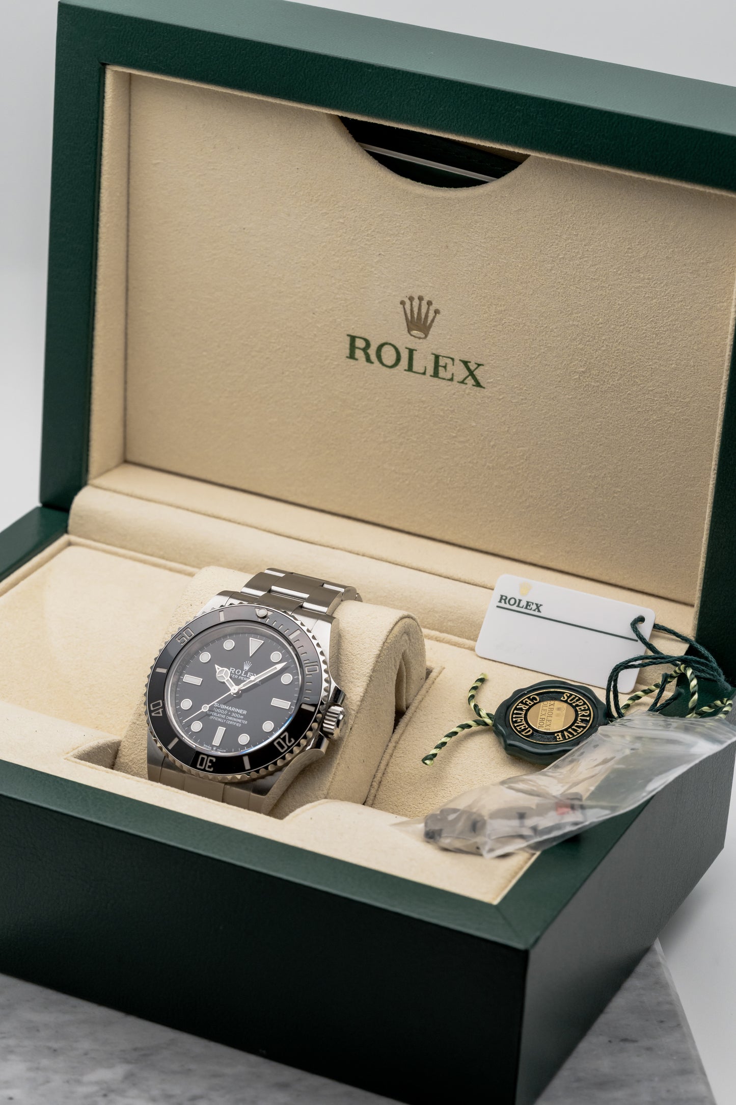 Rolex Submariner No Date 124060, Black Dial, Stainless Steel