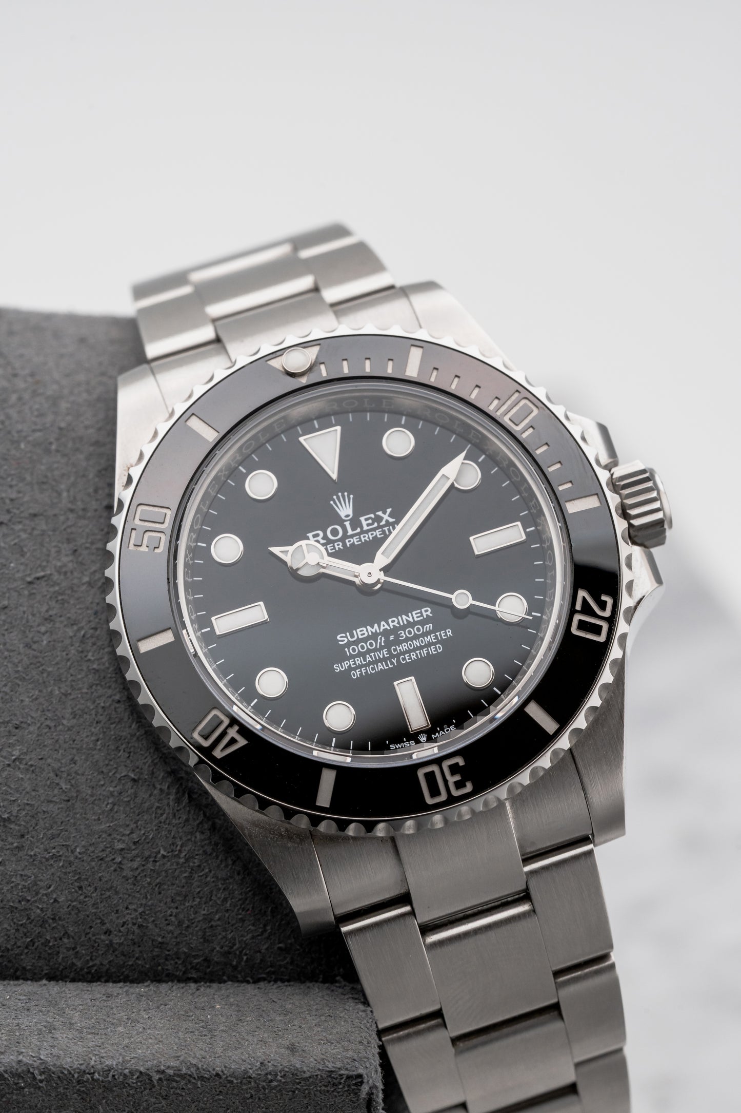 Rolex Submariner No Date 124060, Black Dial, Stainless Steel