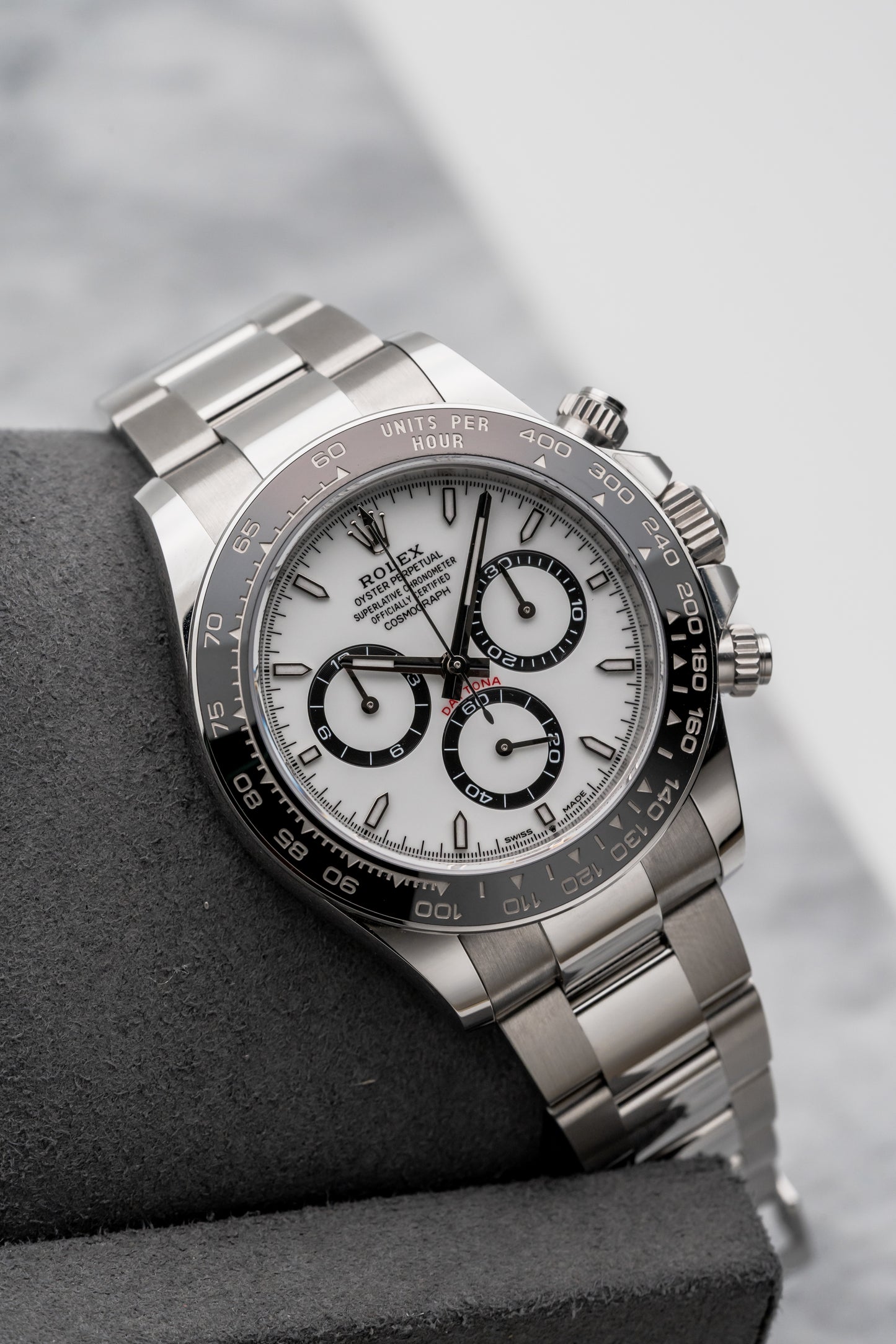 Rolex Daytona 126500LN “Panda” White Dial