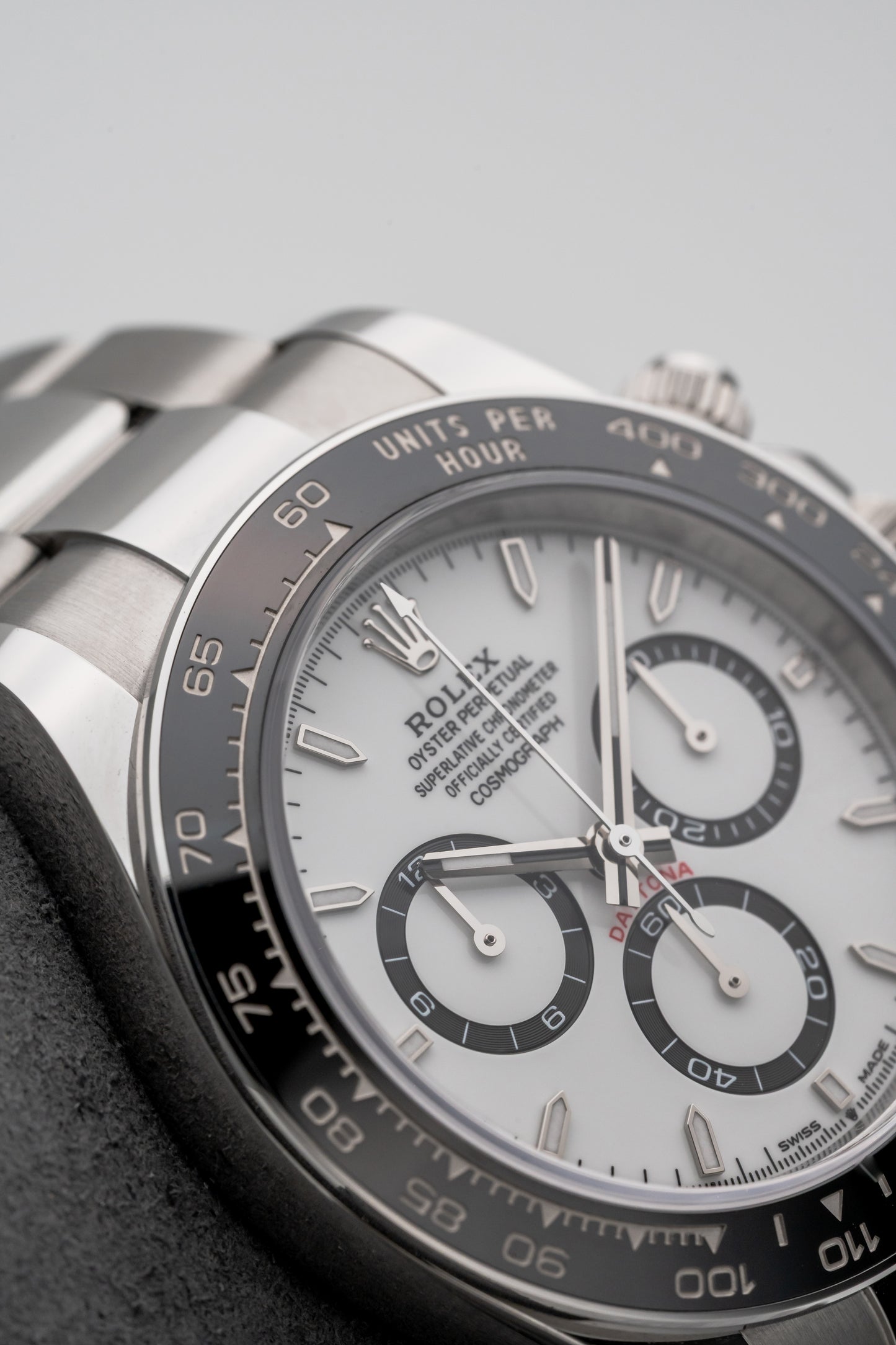 Rolex Daytona 126500LN “Panda” White Dial