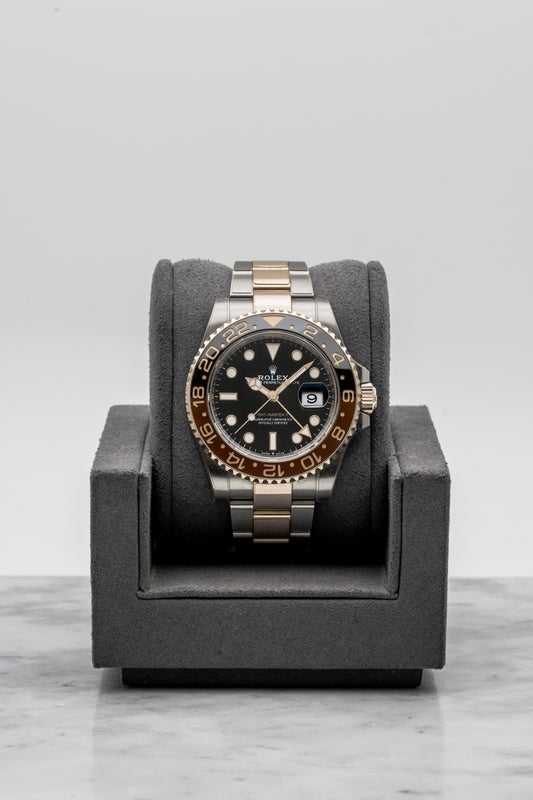 Rolex GMT-Master II Rootbeer 126711CHNR, Black Dial