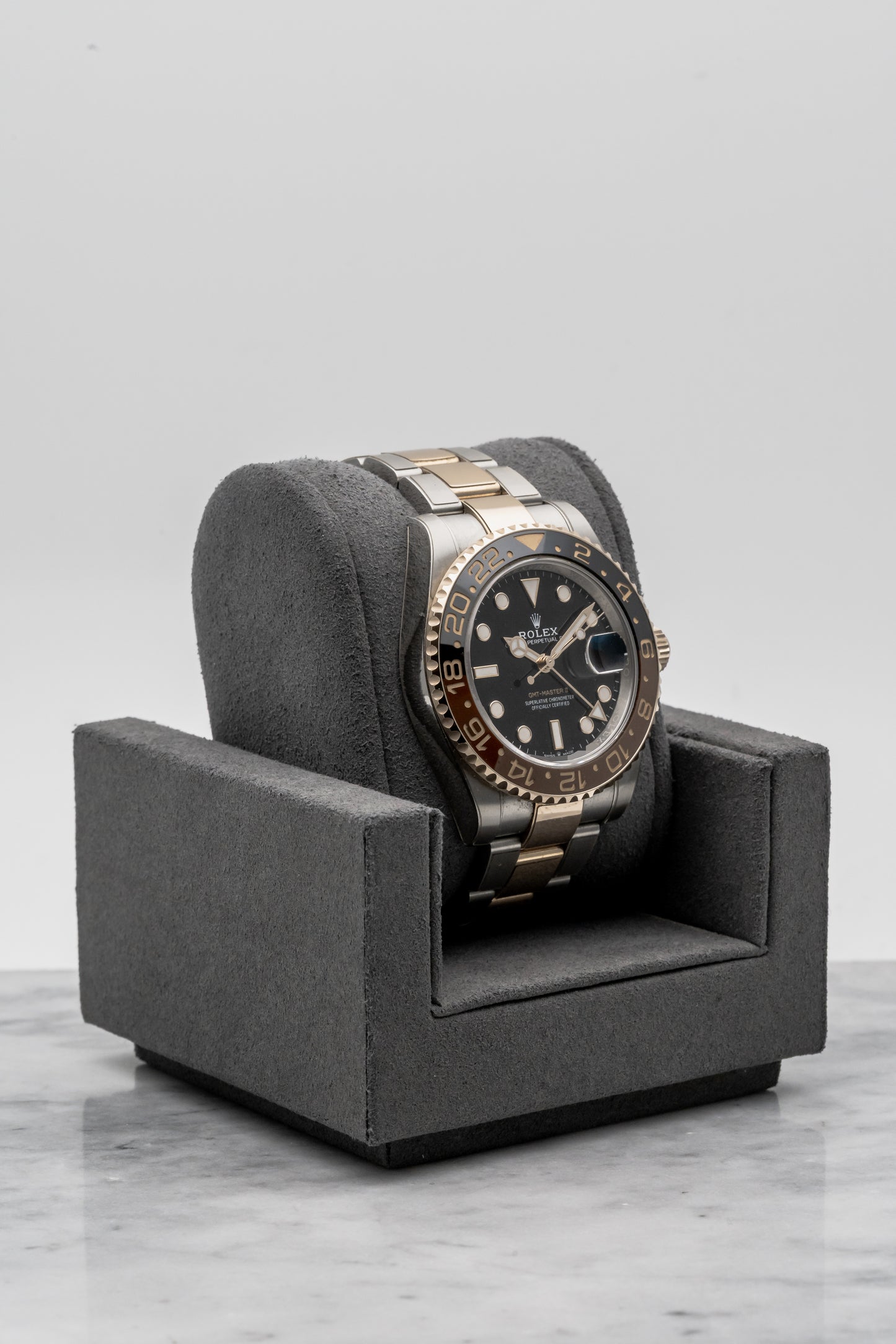 Rolex GMT-Master II Rootbeer 126711CHNR, Black Dial