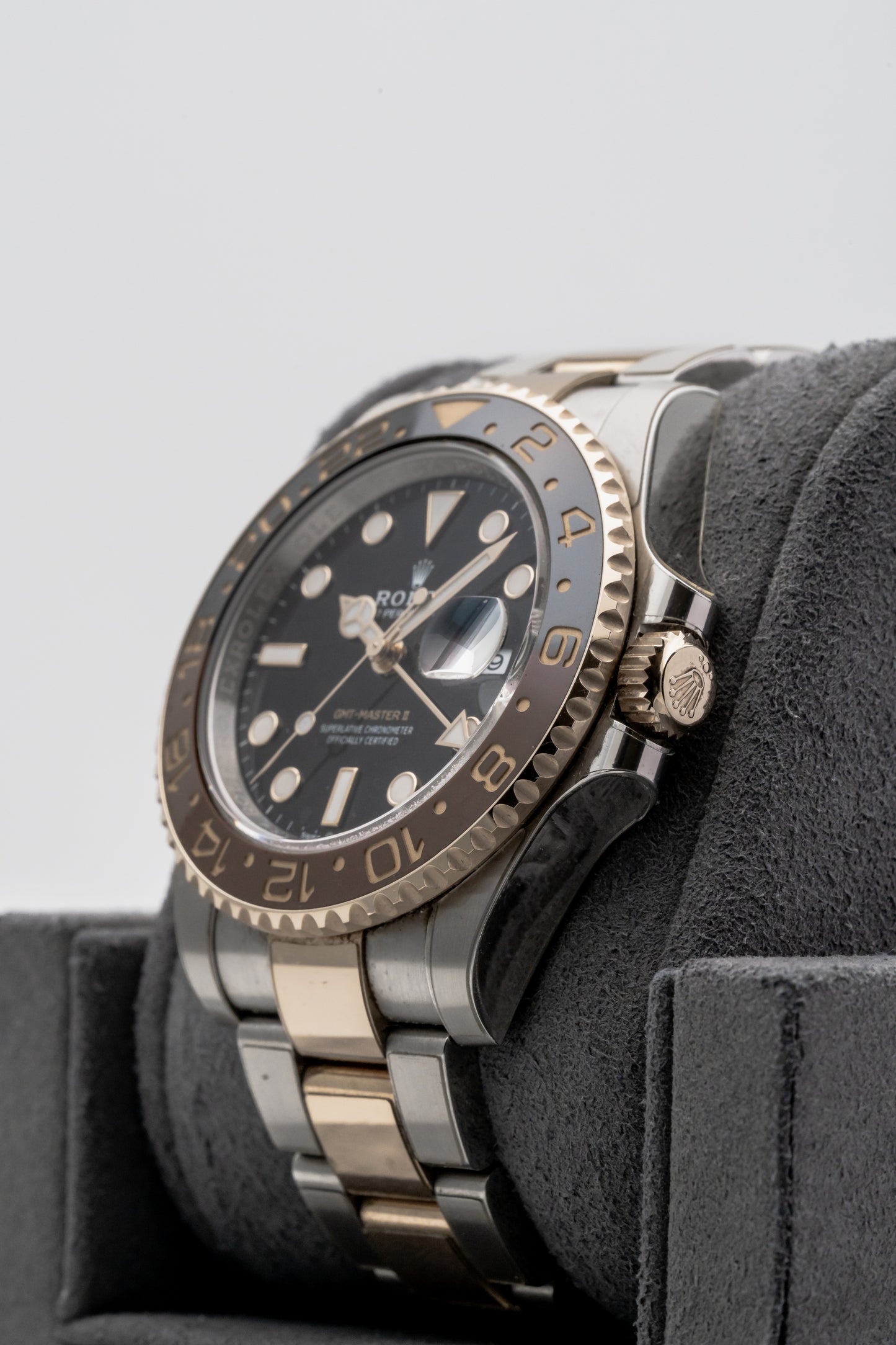 Rolex GMT-Master II Rootbeer 126711CHNR, Black Dial