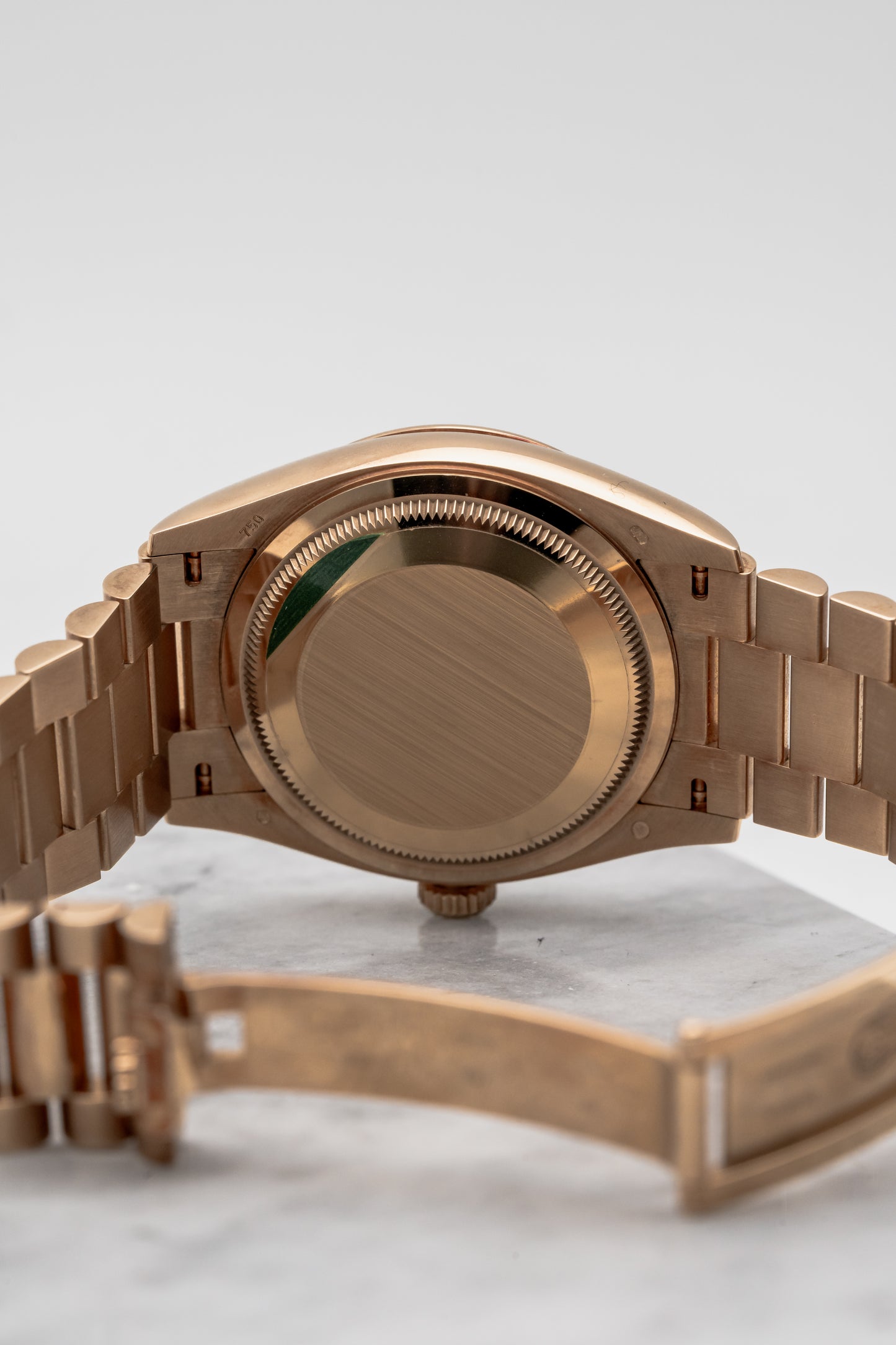 Rolex Day-Date 36 128238, Champagne Dial with Diamond Hour Markers