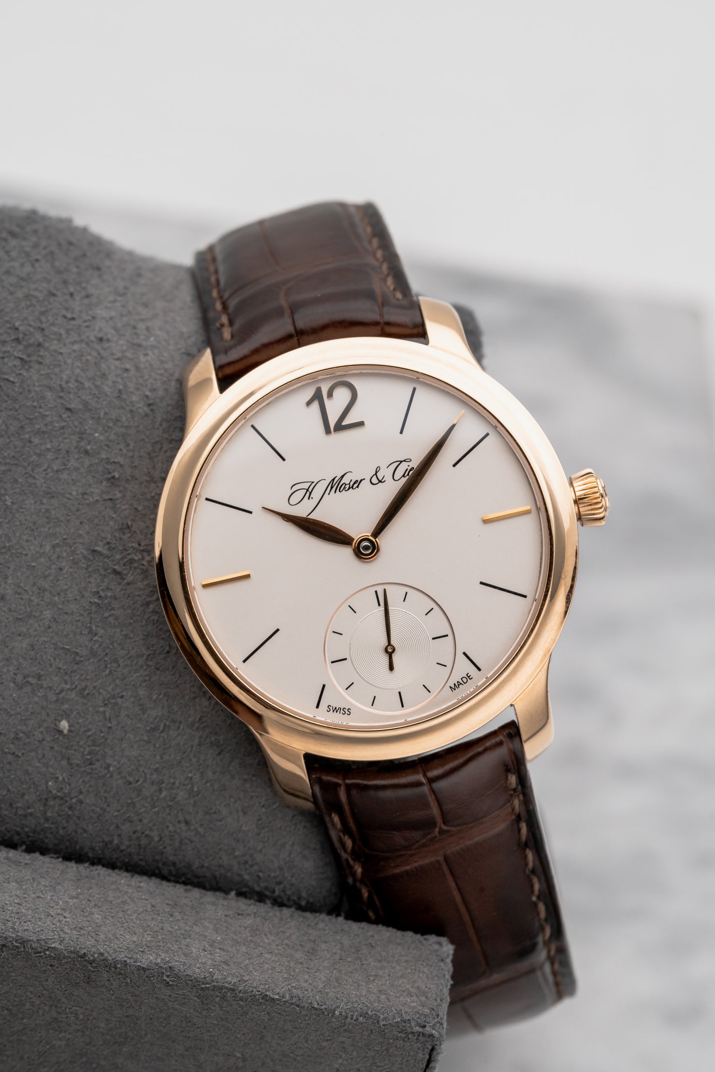 H. Moser & Cie. Endeavour Small Seconds 1321-0100 Silver Dial