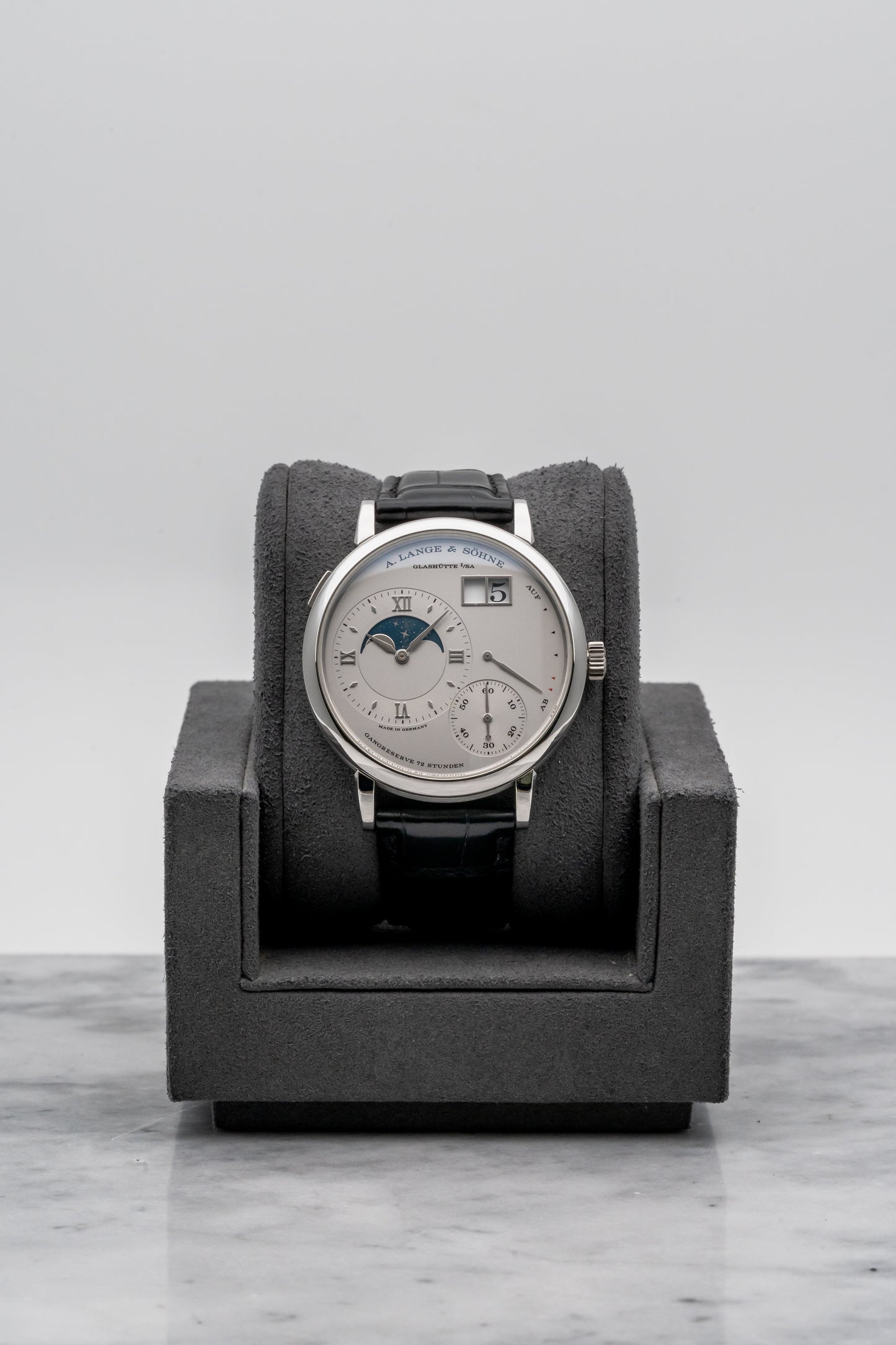 A. Lange & Söhne Grande Lange 1 Moonphase 139.025 Silver Dial