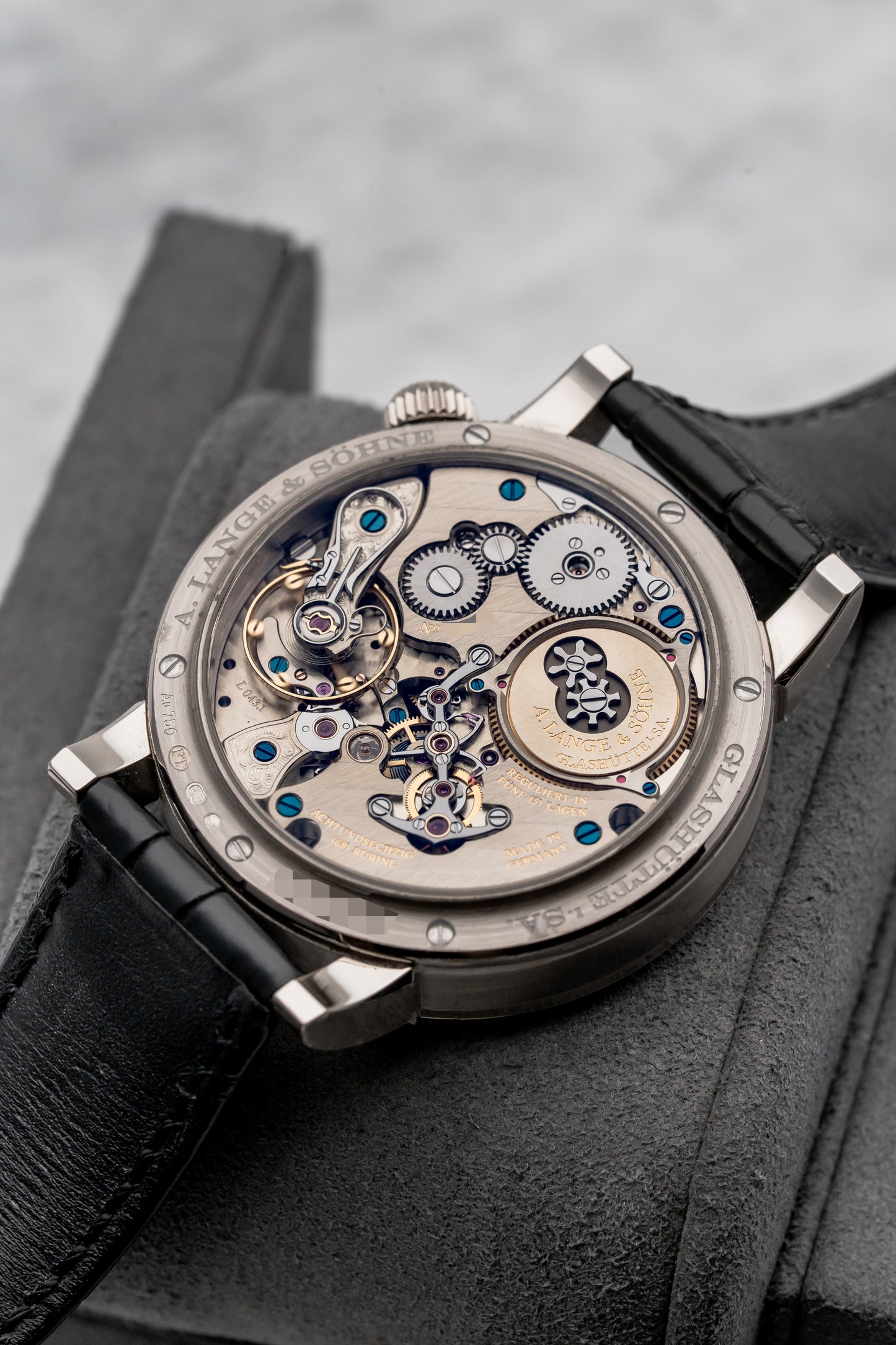 A. Lange & Söhne Zeitwerk 140.029 White Gold