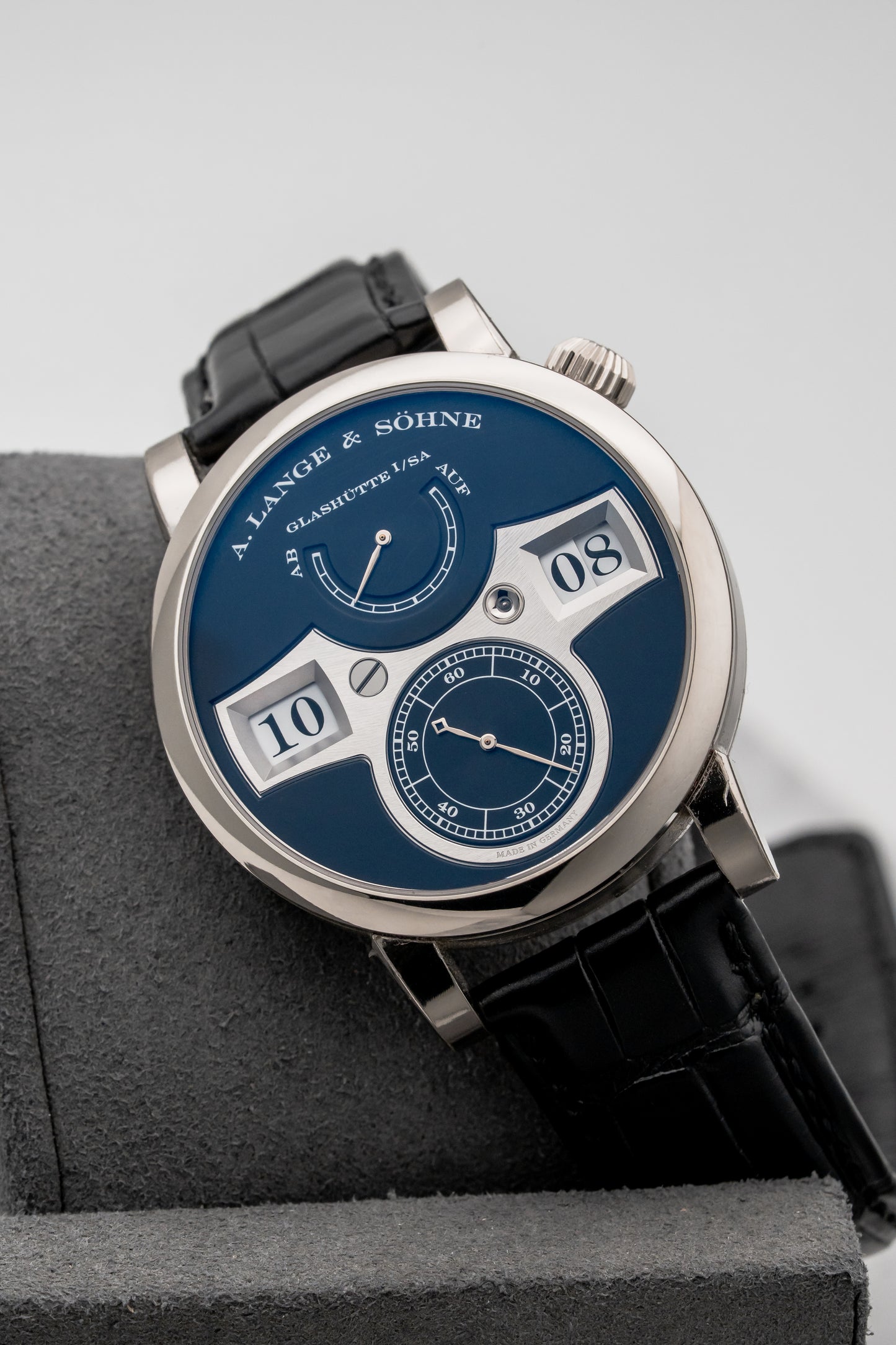 A. Lange & Söhne Zeitwerk 140.029 White Gold