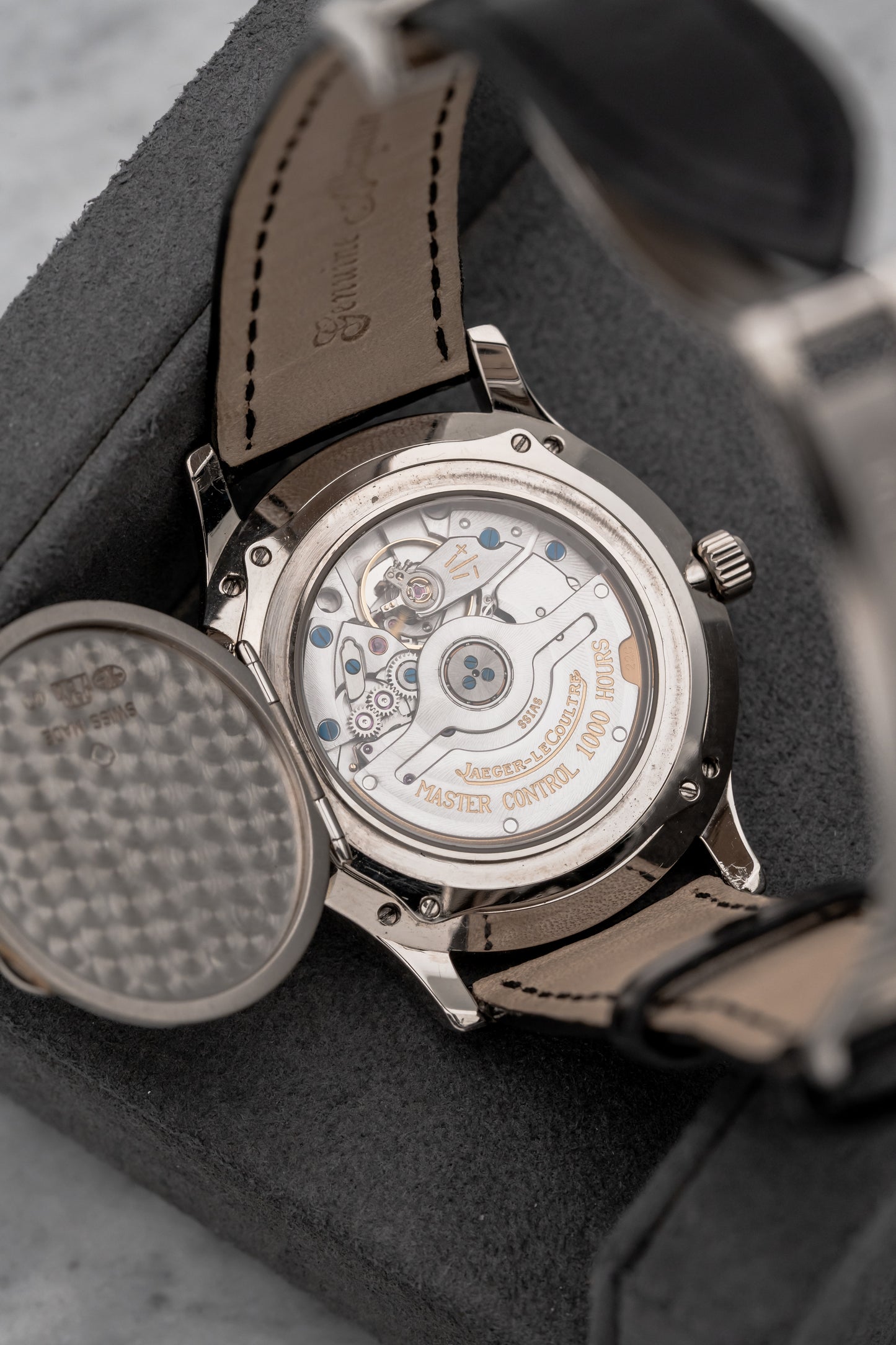 Jaeger-LeCoultre Master Control Perpetual Calendar 140.3.80 Grey Dial