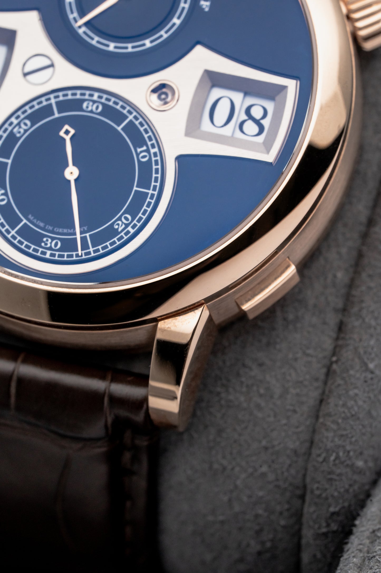 A. Lange & Söhne Zeitwerk 142.031 Rose Gold