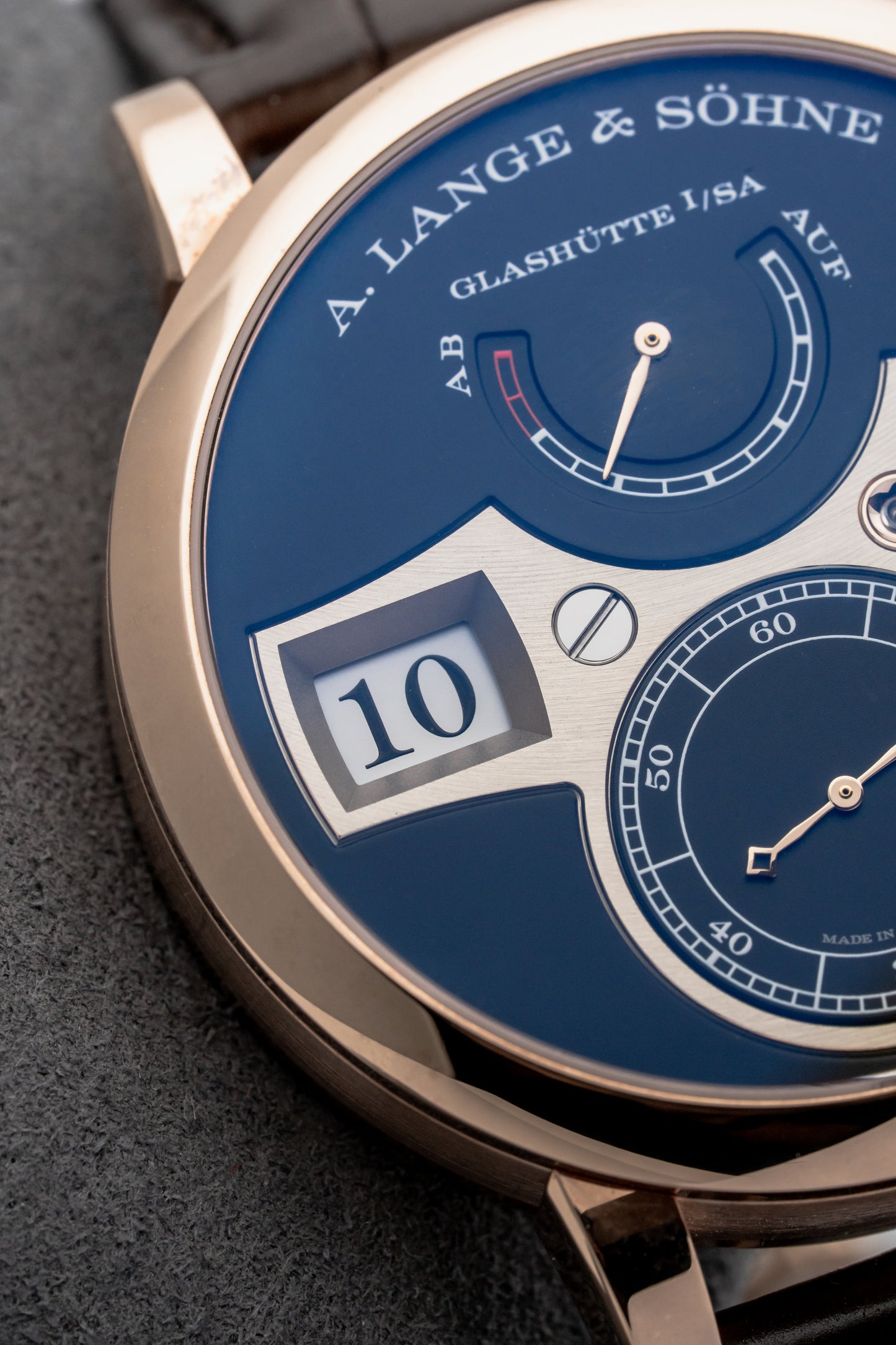 A. Lange & Söhne Zeitwerk 142.031 Rose Gold