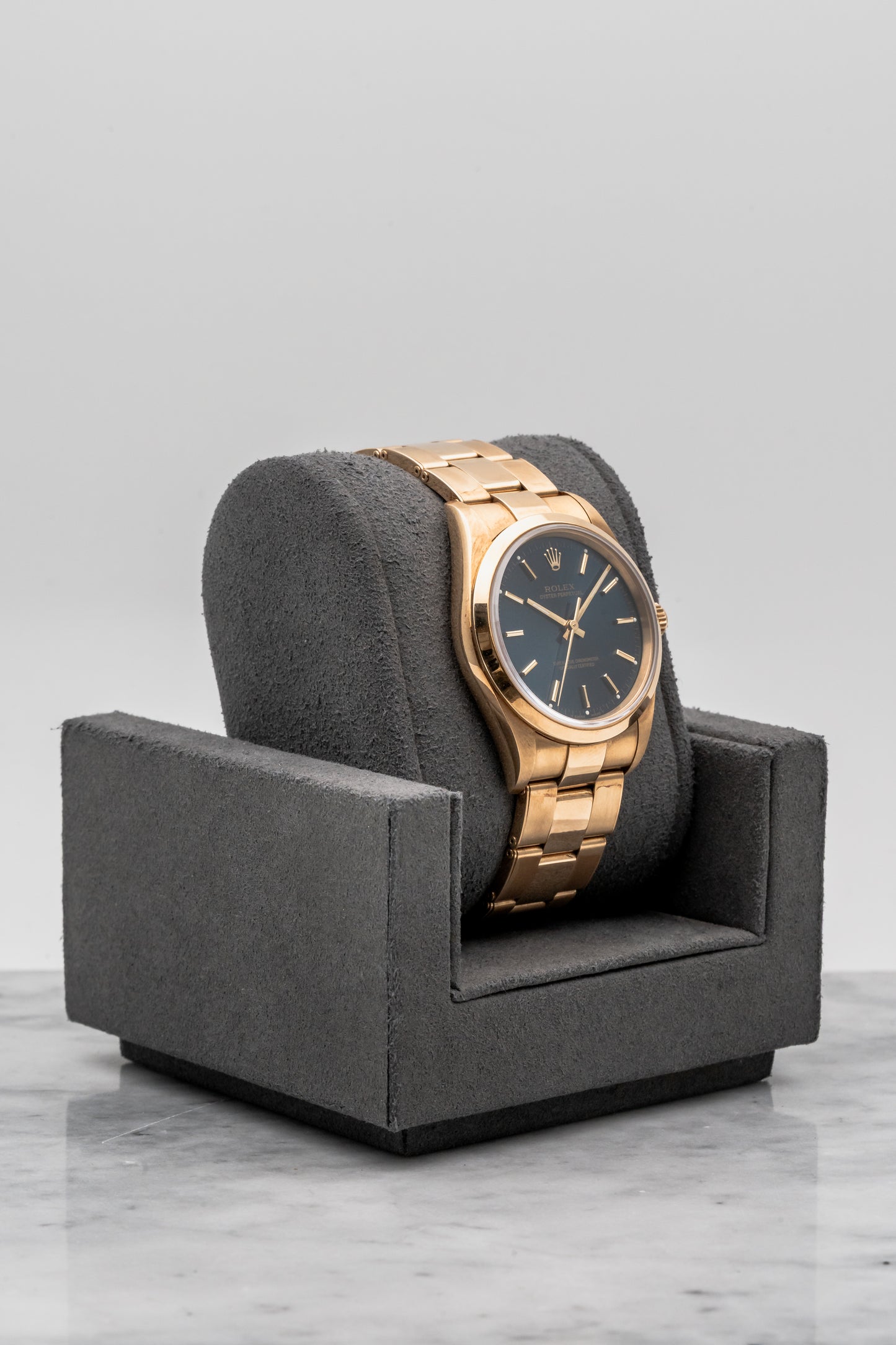 Rolex Oyster Perpetual 14208 Blue Dial