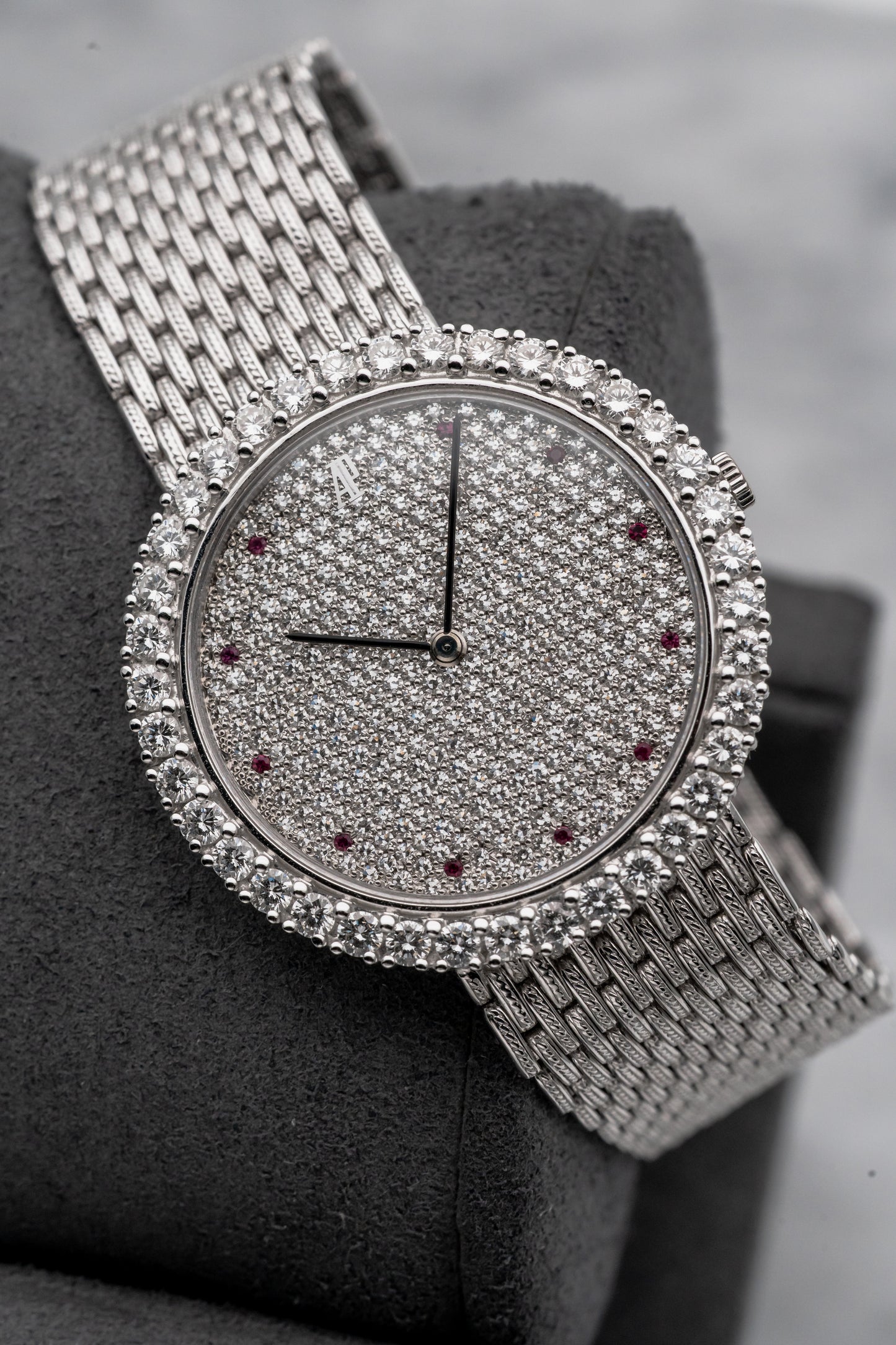 Audemars Piguet 14555BC/Z/949 Factory Diamonds & Ruby Dial