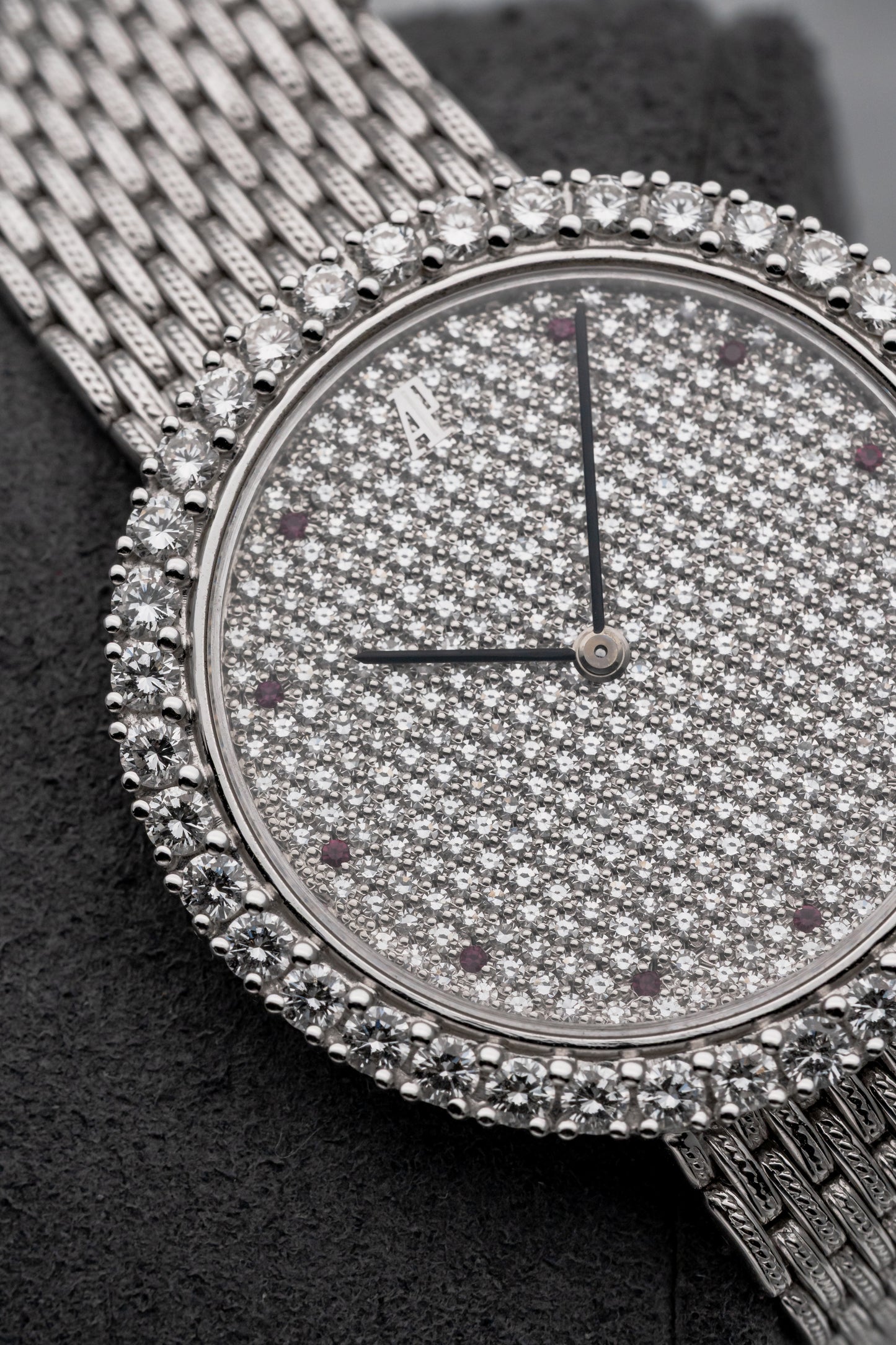 Audemars Piguet 14555BC/Z/949 Factory Diamonds & Ruby Dial
