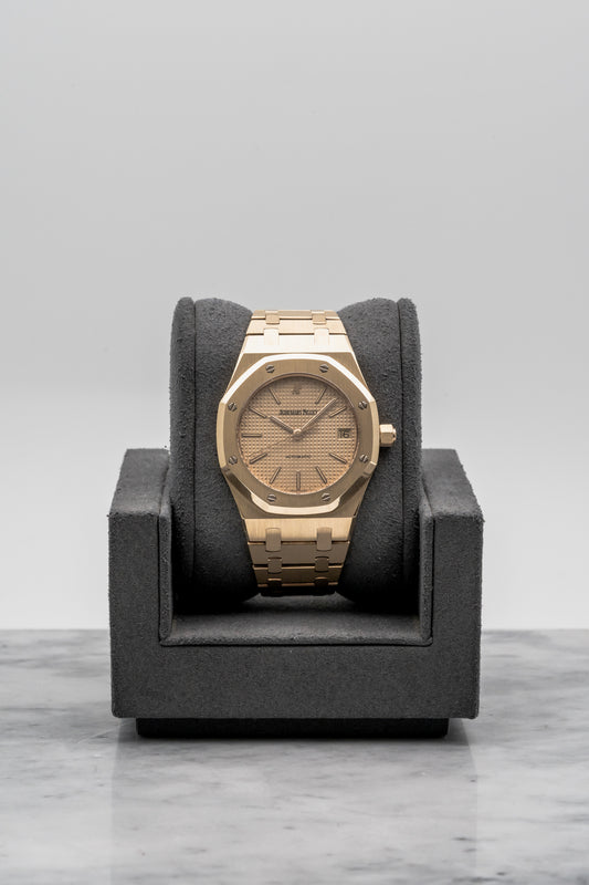 Audemars Piguet Royal Oak 14790BA, Champagne Tapisserie Dial