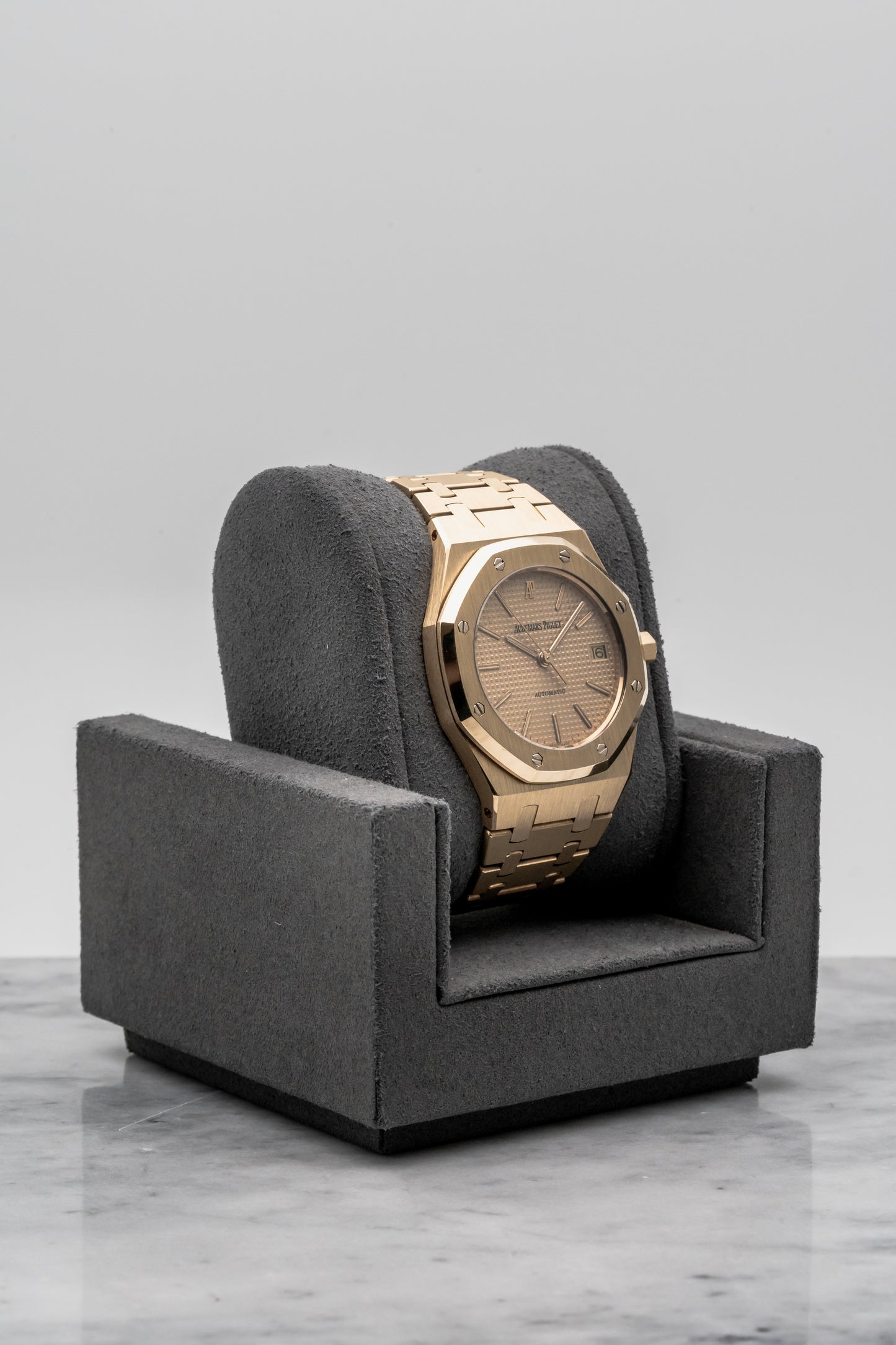 Audemars Piguet Royal Oak 14790BA, Champagne Tapisserie Dial