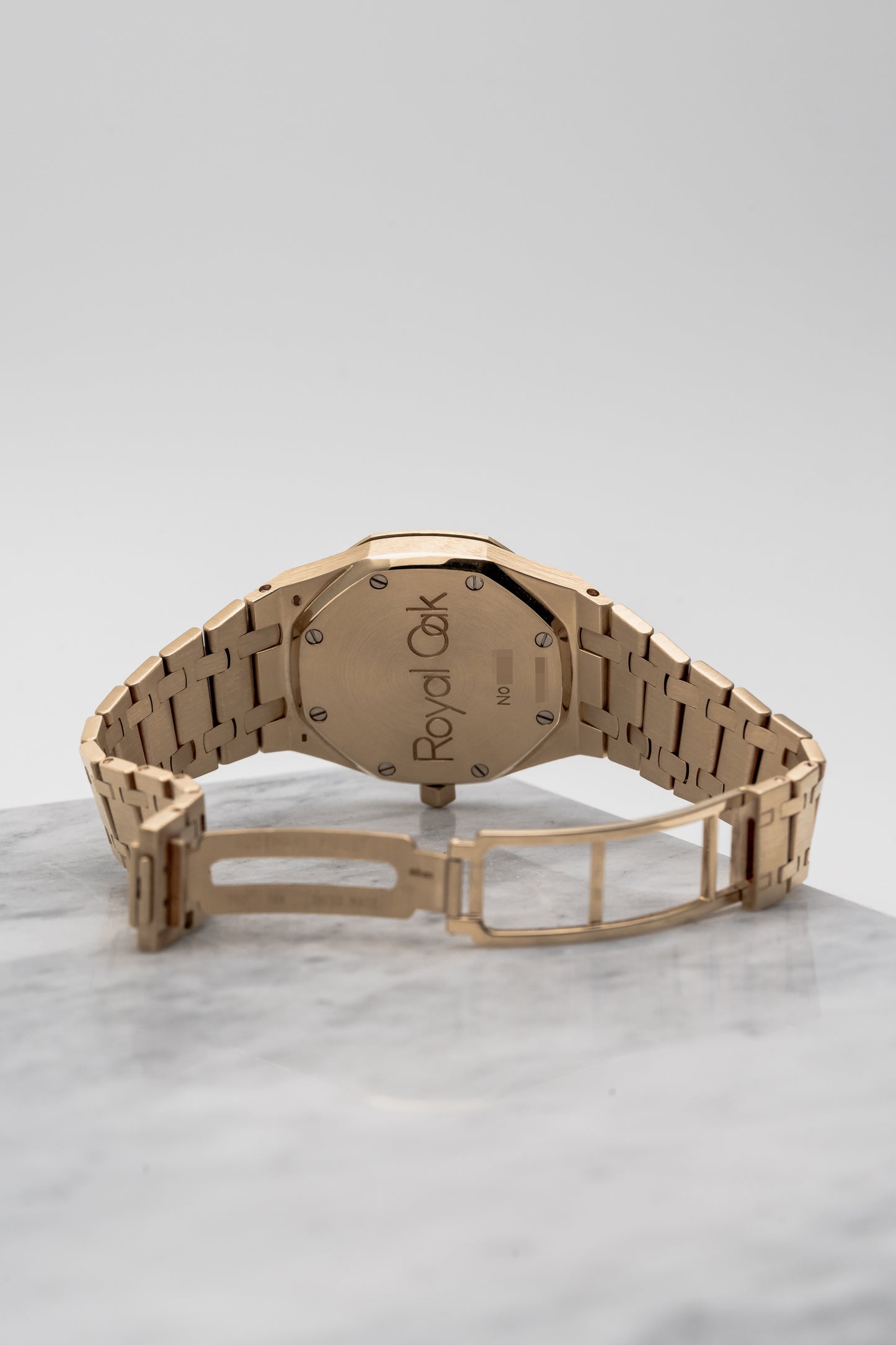 Audemars Piguet Royal Oak 14790BA, Champagne Tapisserie Dial