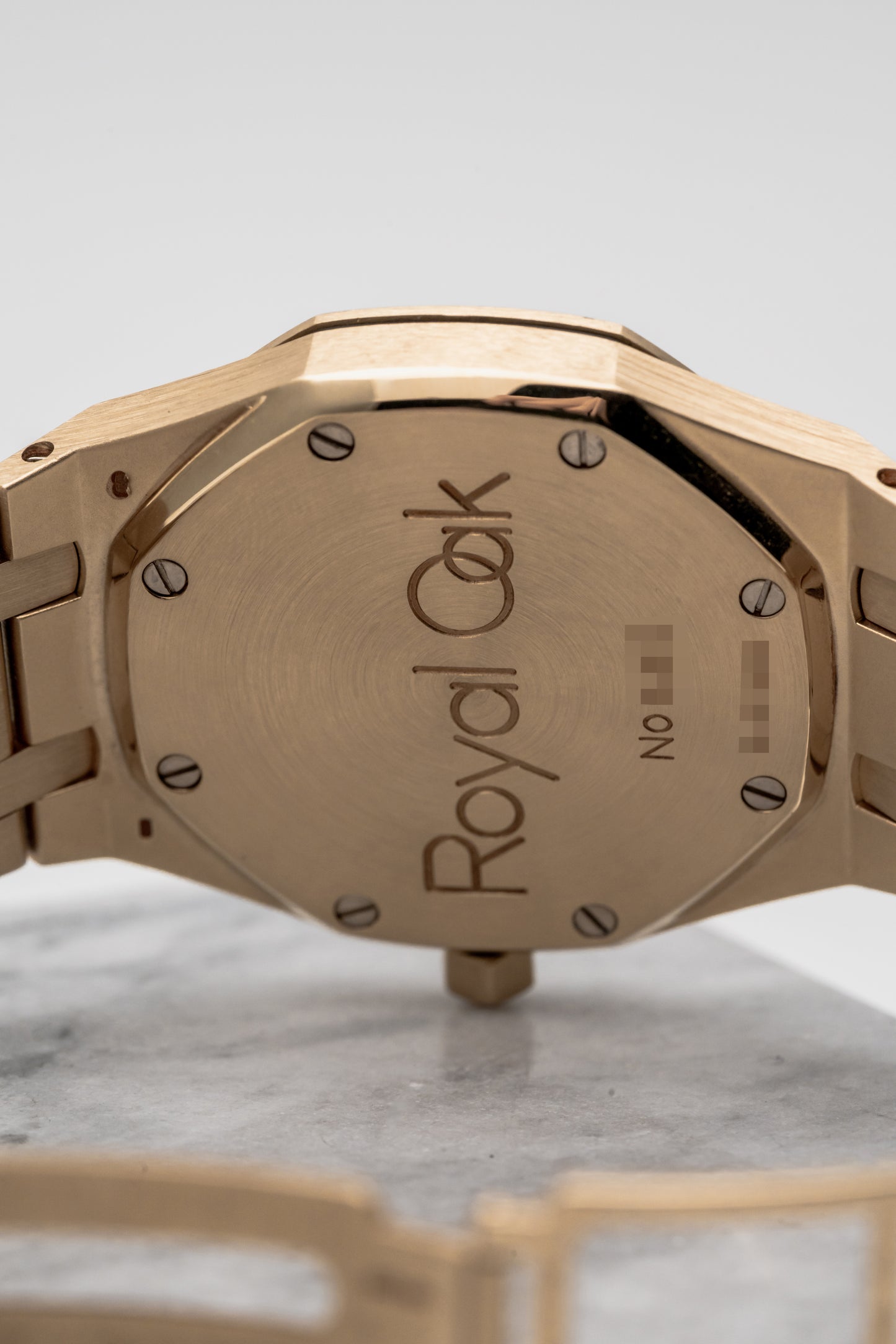 Audemars Piguet Royal Oak 14790BA, Champagne Tapisserie Dial
