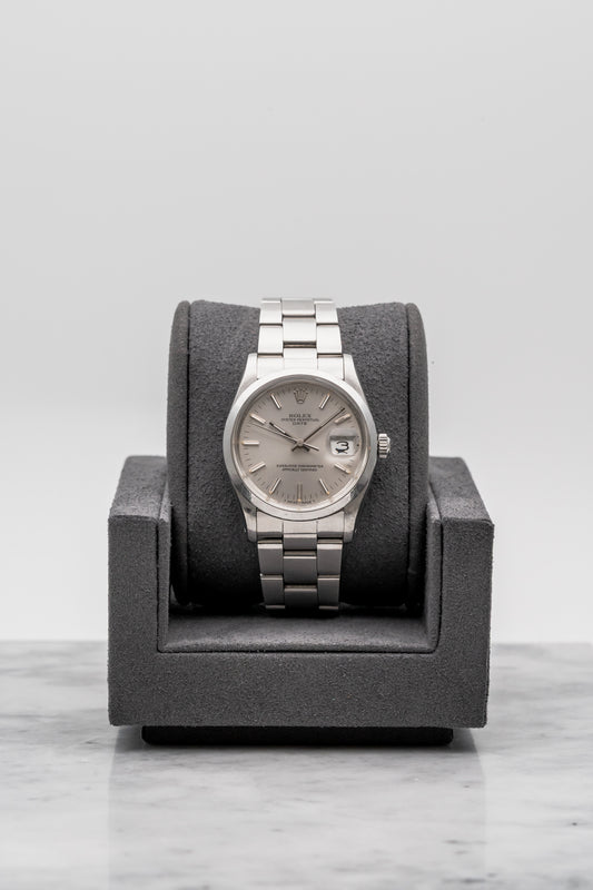 Rolex Oyster Perpetual Date 15000 Silver Dial