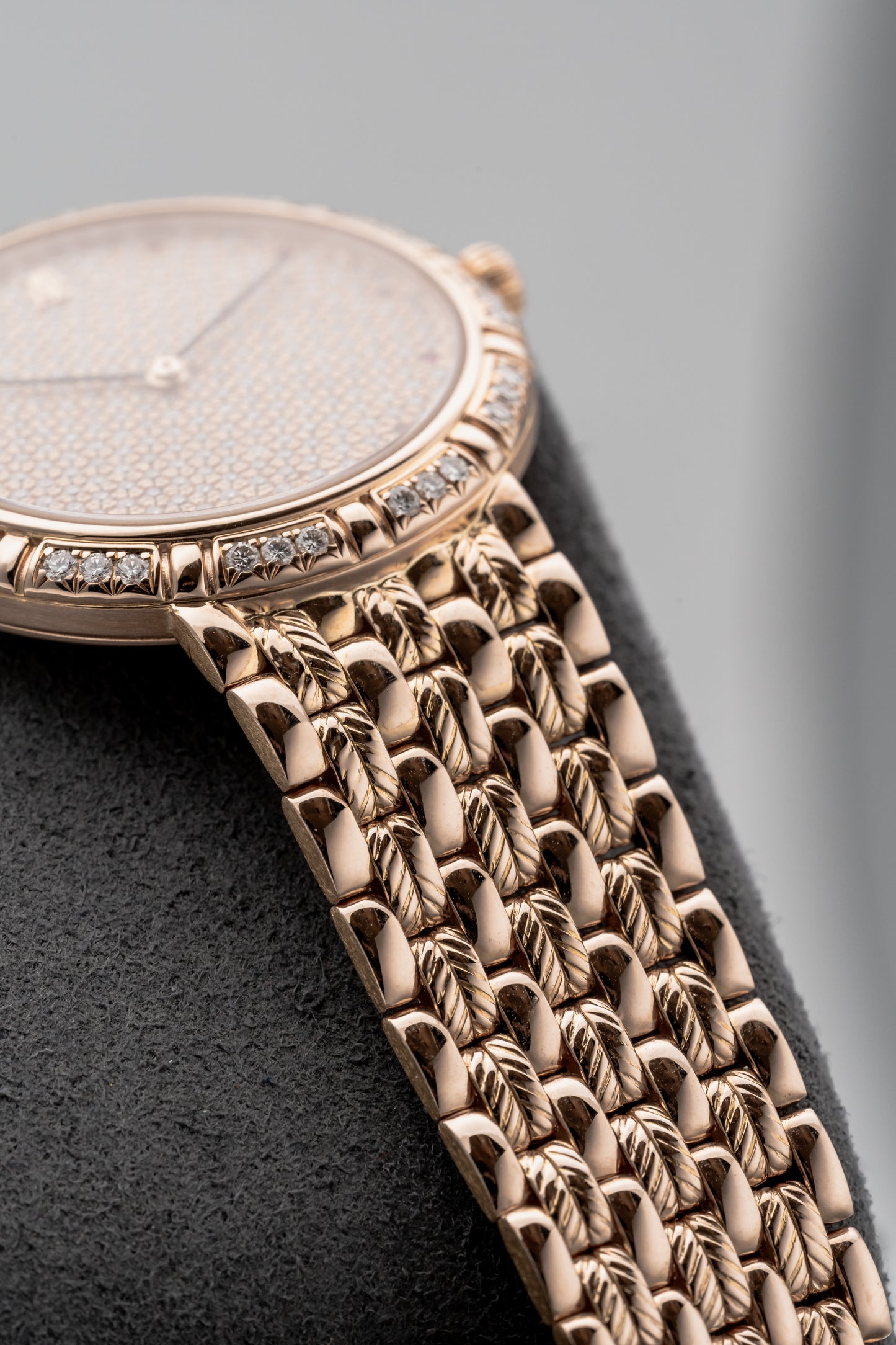 Audemars Piguet Classical Gem Set 15032OR/Z/1146OR/01, Pavé Diamond Dial