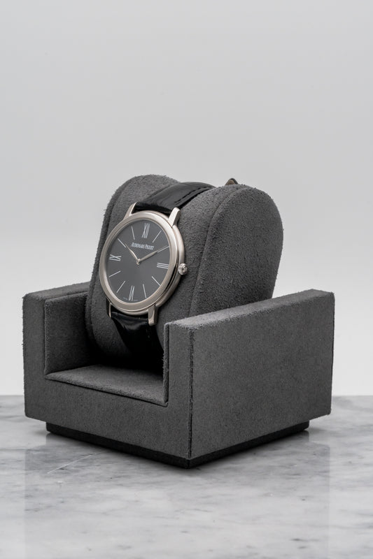 Audemars Piguet Jules Audemars Extra-Thin 15093BC Grey Dial