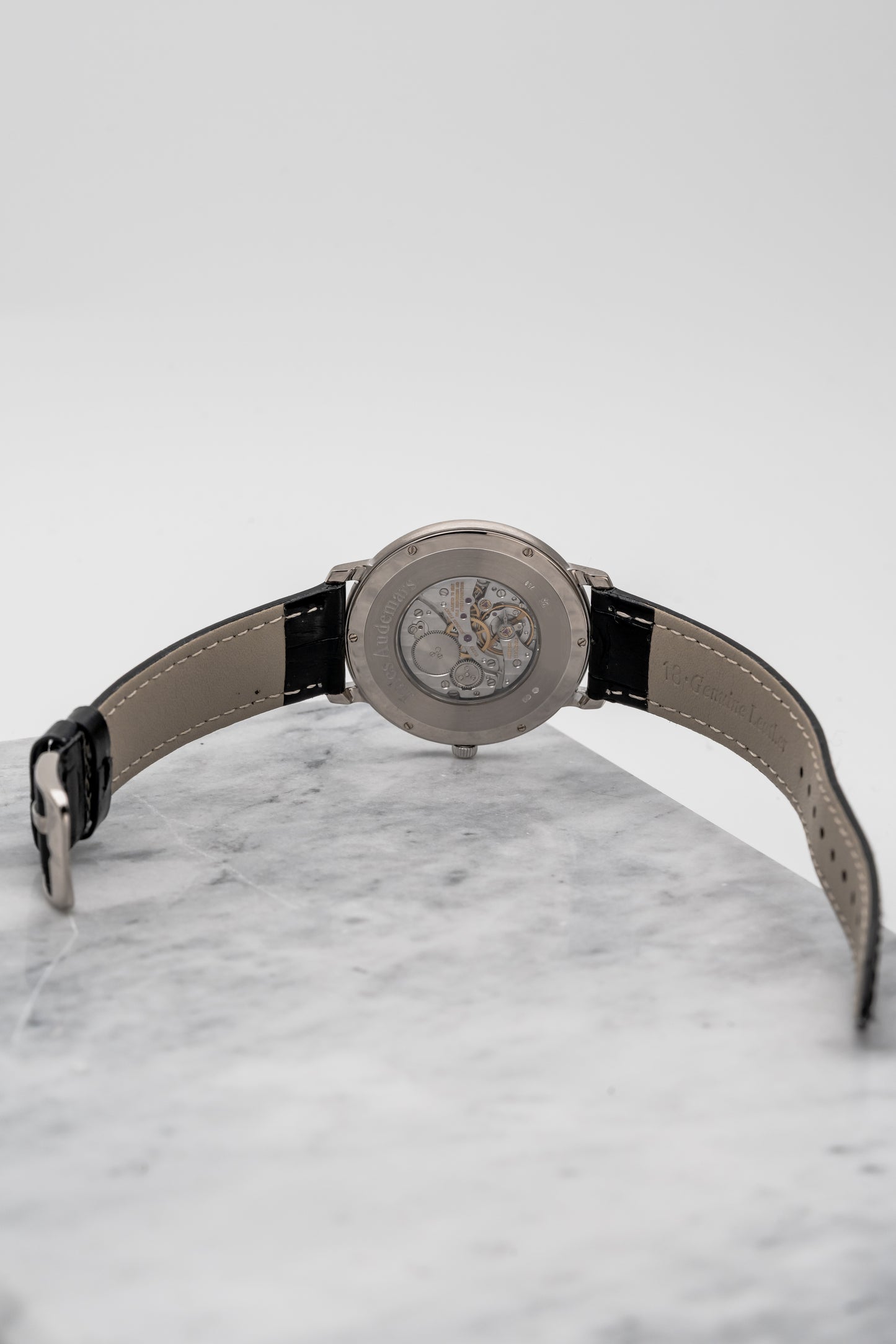 Audemars Piguet Jules Audemars Extra-Thin 15093BC Grey Dial