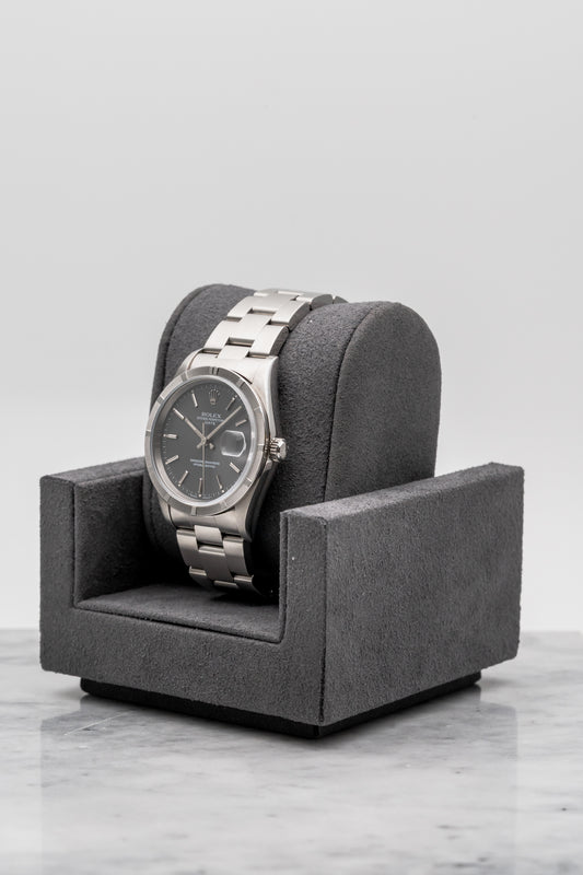 Rolex Oyster Perpetual Date 15210 Grey Dial
