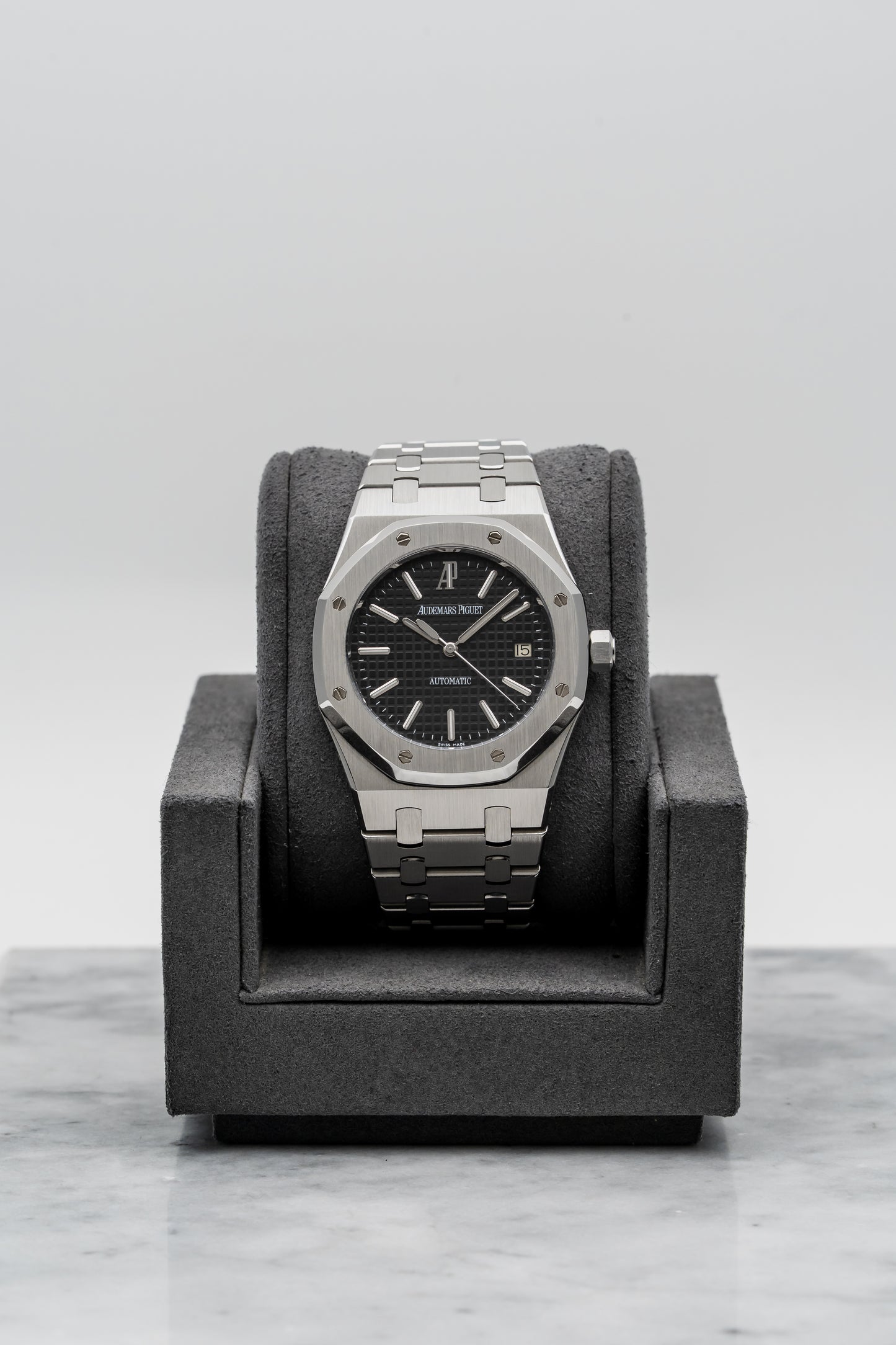 Audemars Piguet Royal Oak 15300ST Stainless Steel, Black Dial