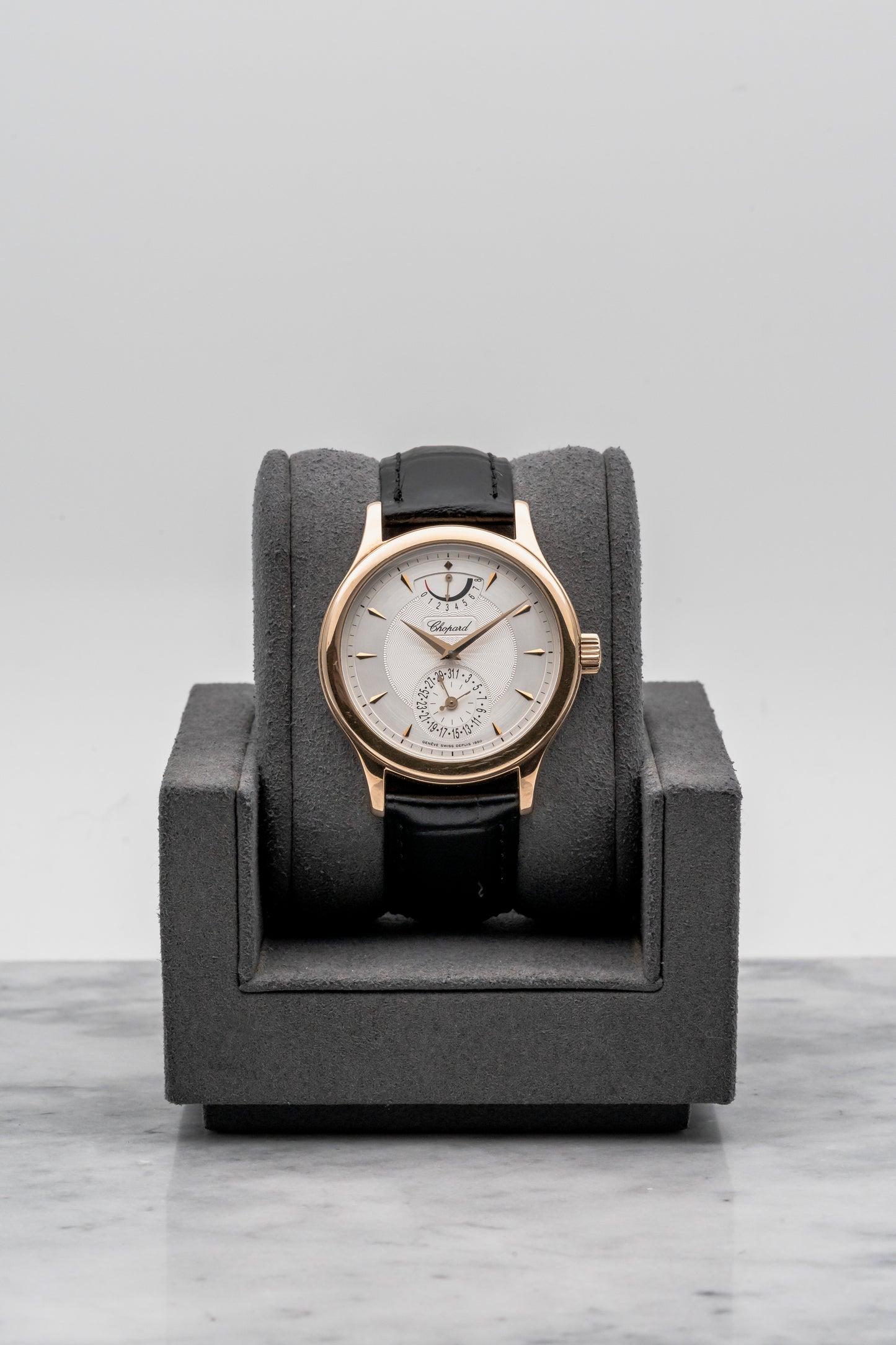 Chopard L.U.C Quattro 16/1863, Silver Dial