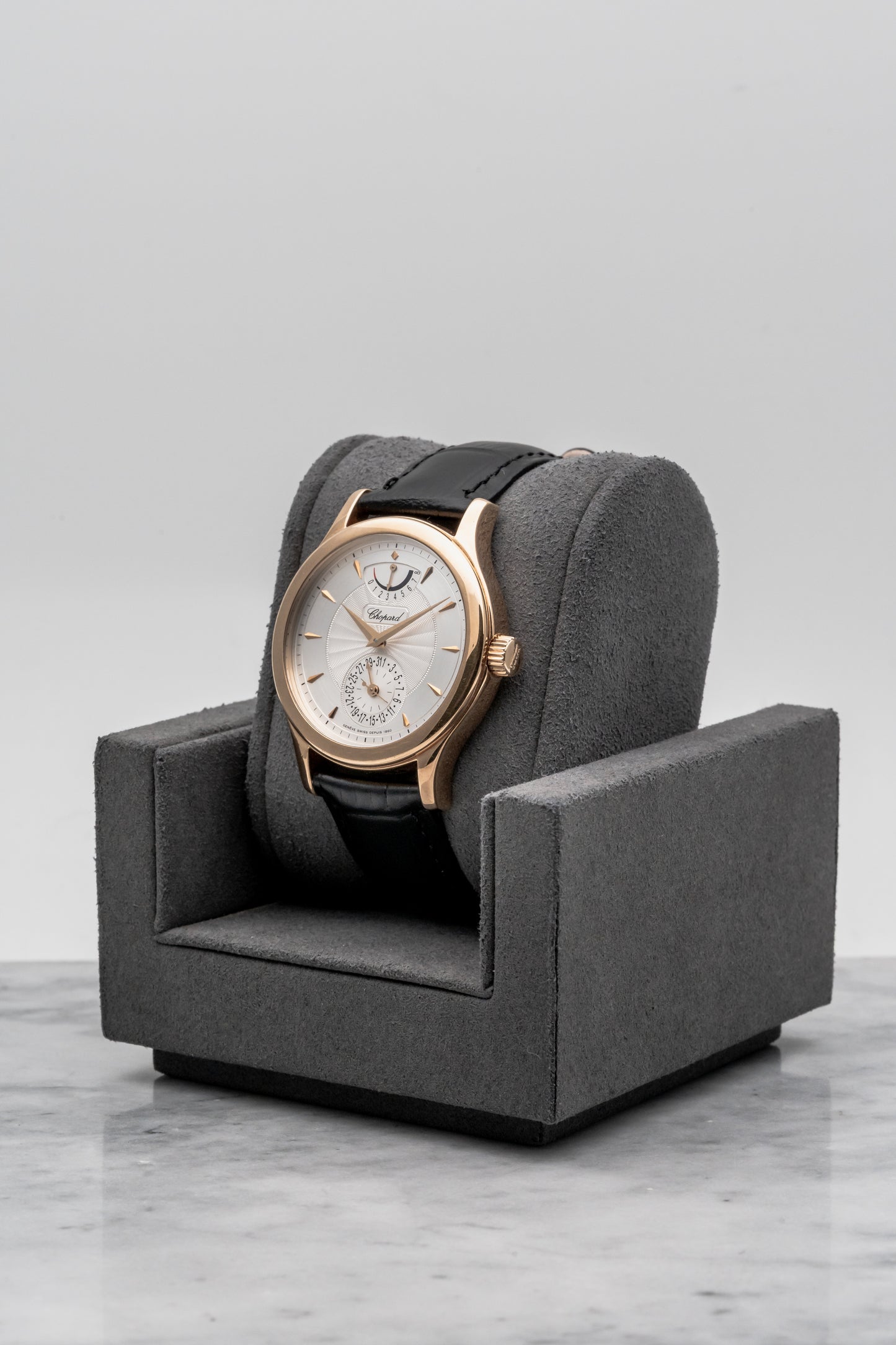 Chopard L.U.C Quattro 16/1863, Silver Dial