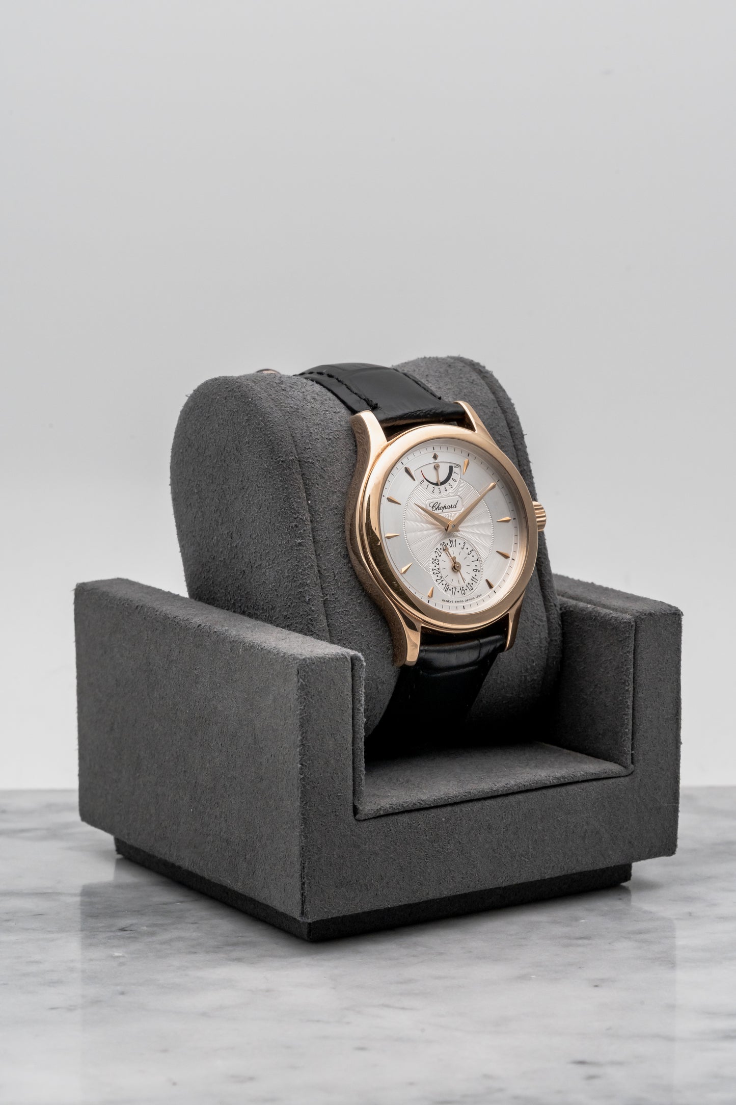 Chopard L.U.C Quattro 16/1863, Silver Dial