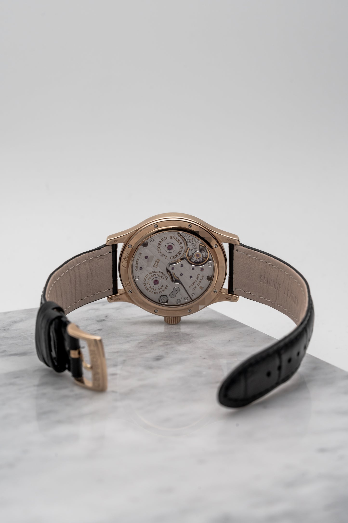 Chopard L.U.C Quattro 16/1863, Silver Dial