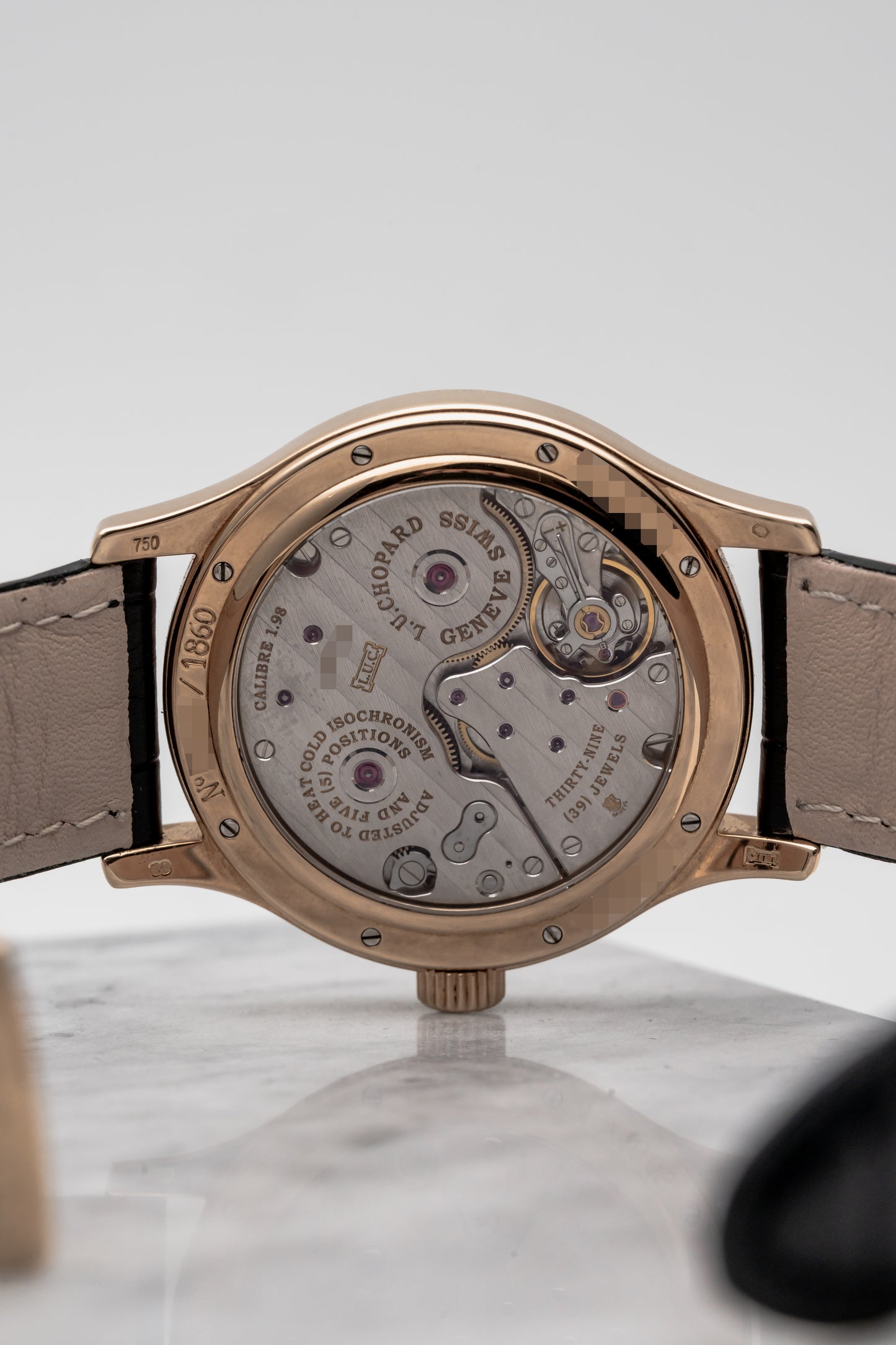 Chopard L.U.C Quattro 16/1863, Silver Dial