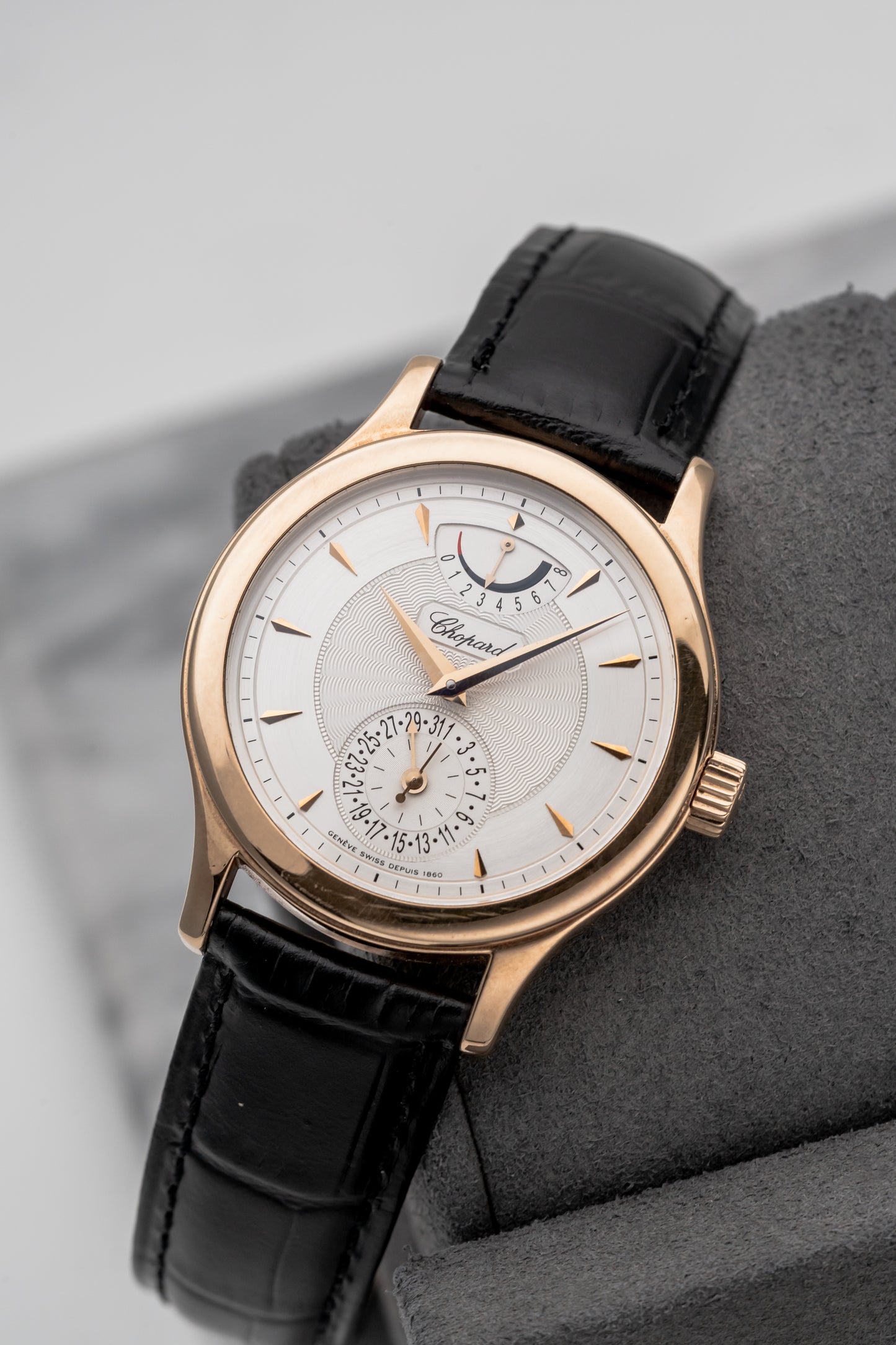 Chopard L.U.C Quattro 16/1863, Silver Dial