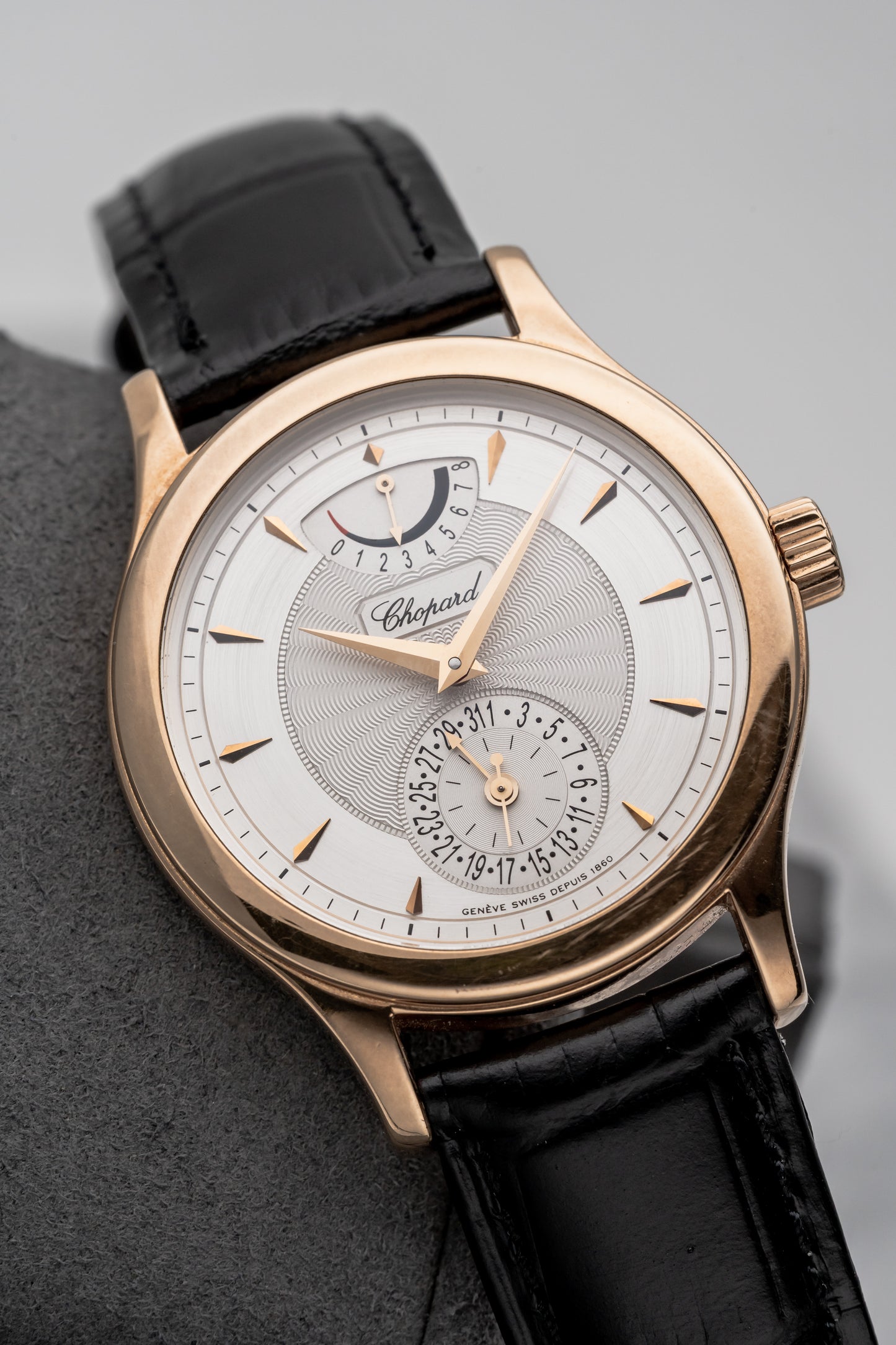 Chopard L.U.C Quattro 16/1863, Silver Dial