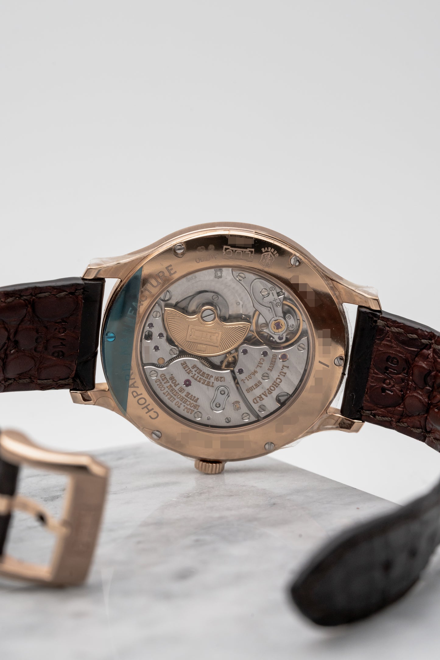 Chopard L.U.C XPS 1860 161946-5001 Silver Dial