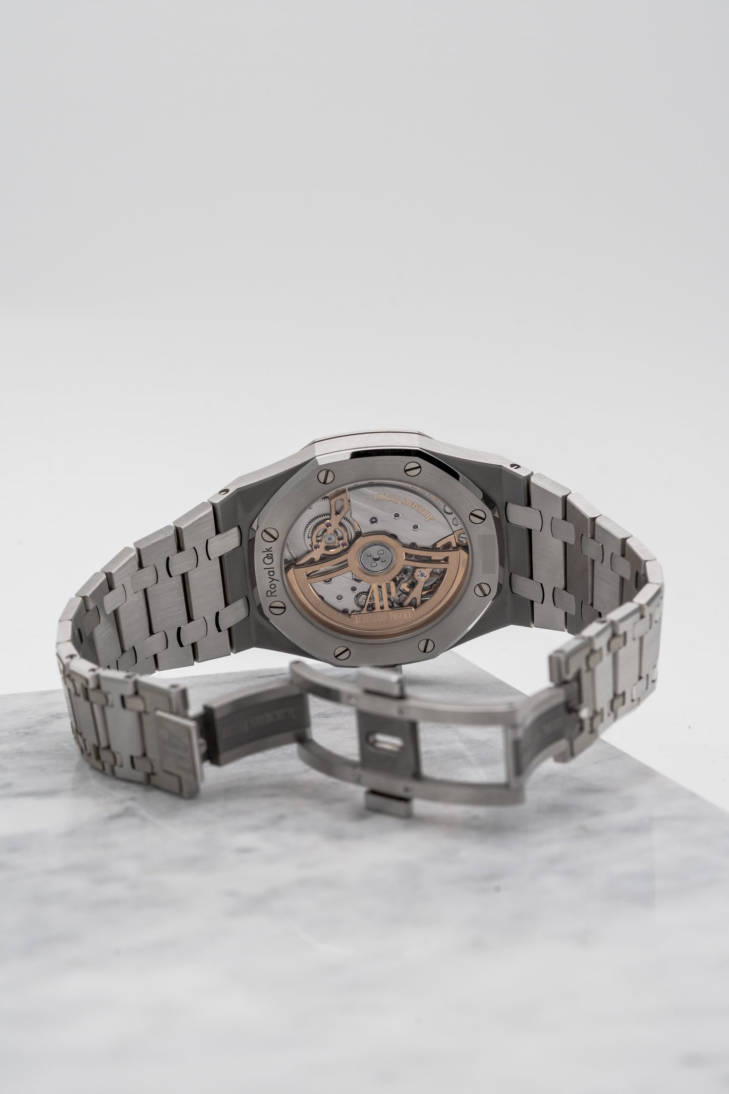 Audemars Piguet Royal Oak Jumbo 16202ST, Blue “Petite Tapisserie” Dial