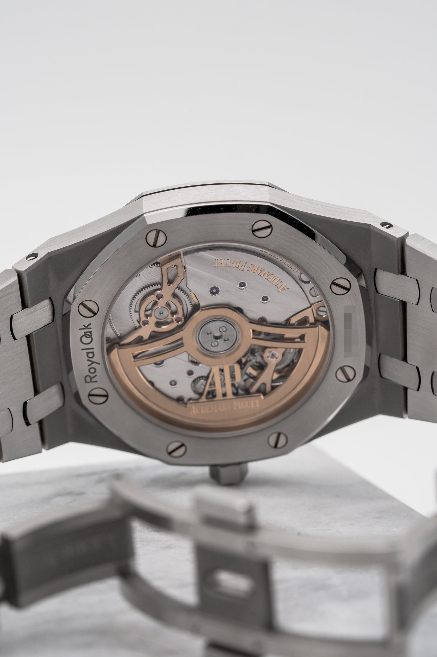Audemars Piguet Royal Oak Jumbo 16202ST, Blue “Petite Tapisserie” Dial