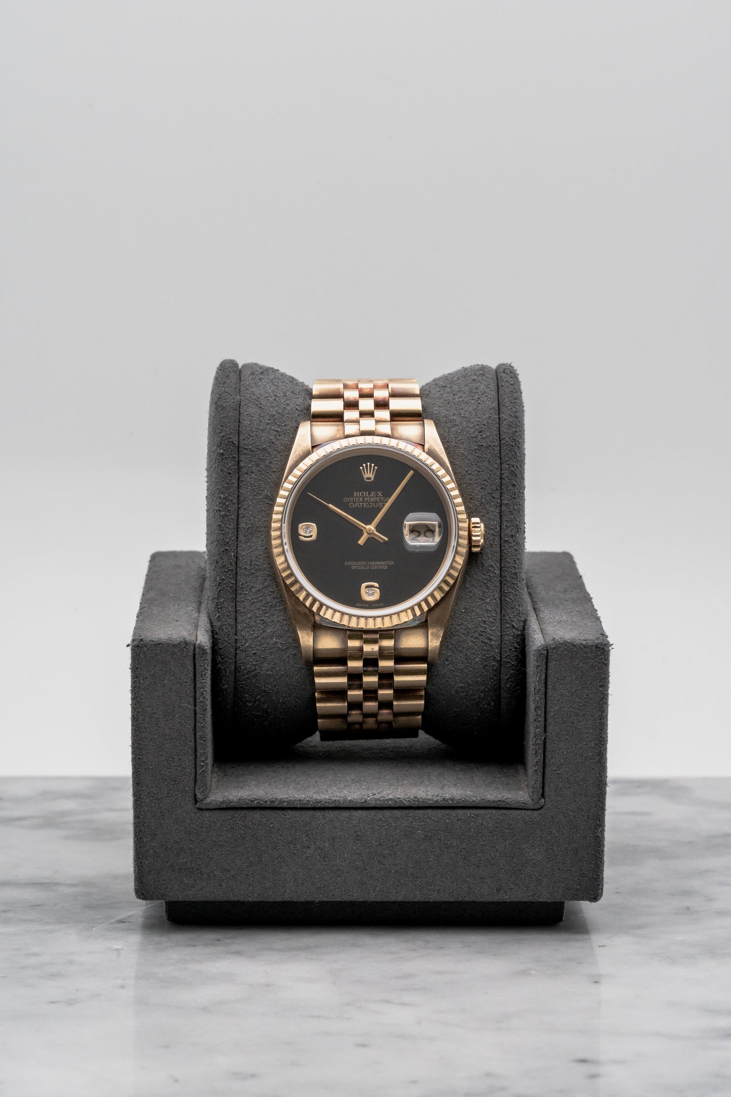 Rolex Datejust 36 16238 Onyx Dial