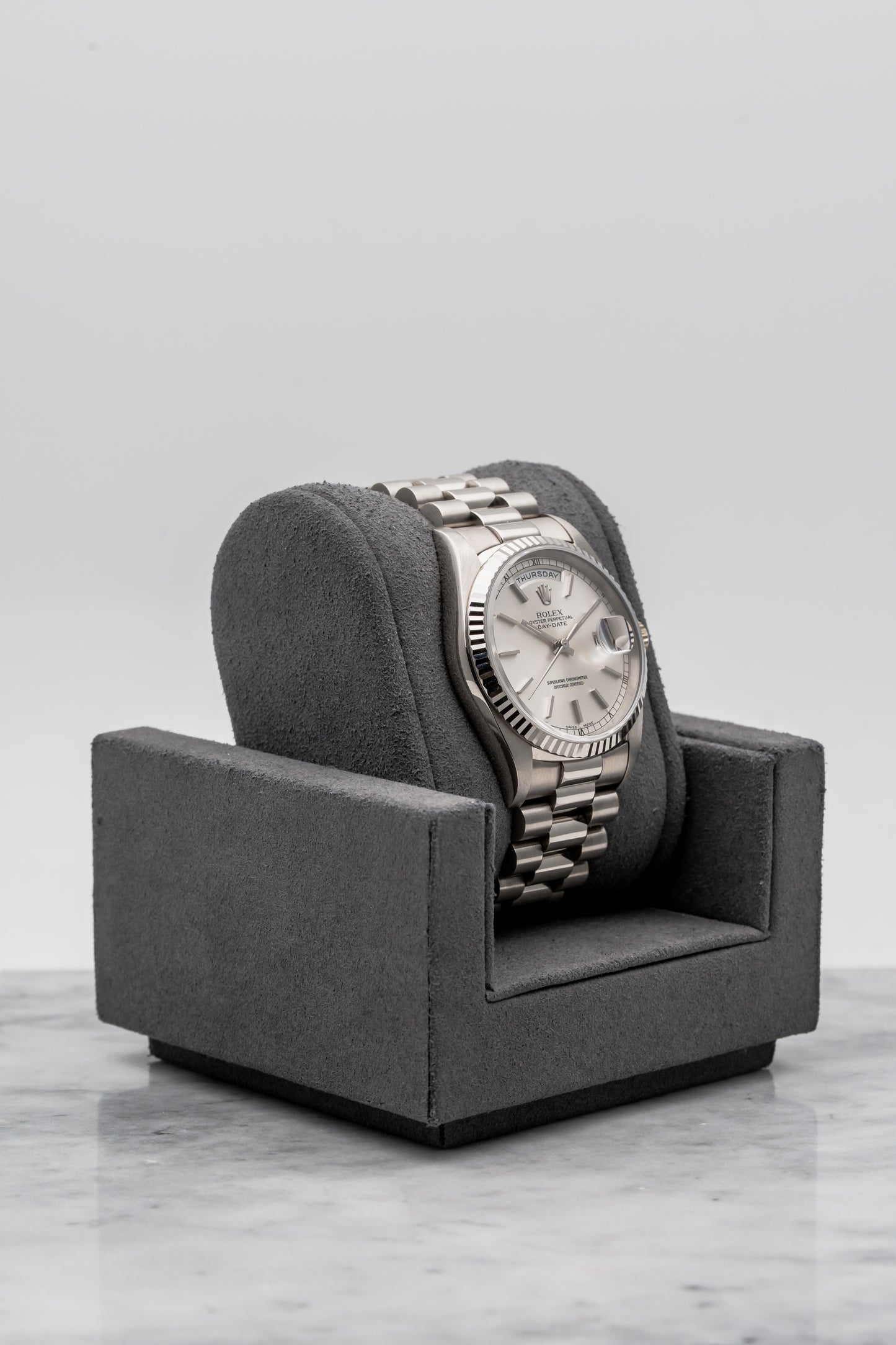 Rolex Day-Date 36 18239, White Dial
