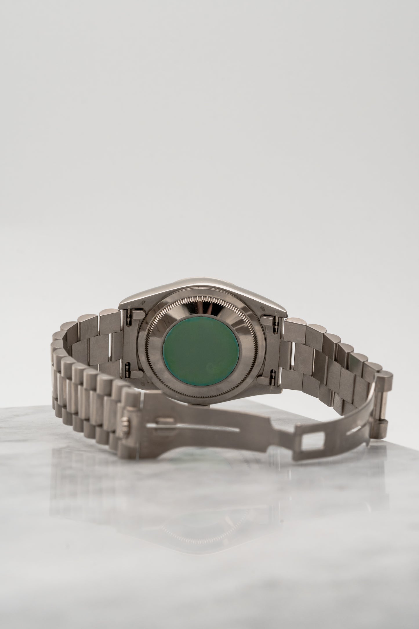 Rolex Day-Date 36 18239 Silver Diamond Dial