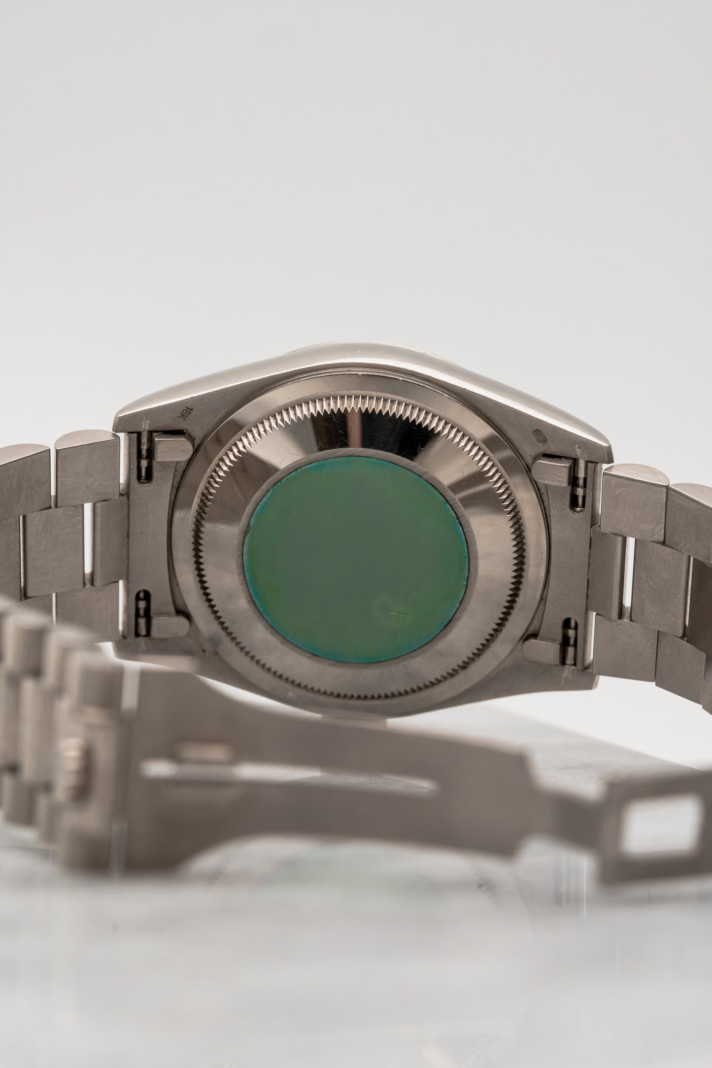 Rolex Day-Date 36 18239 Silver Diamond Dial