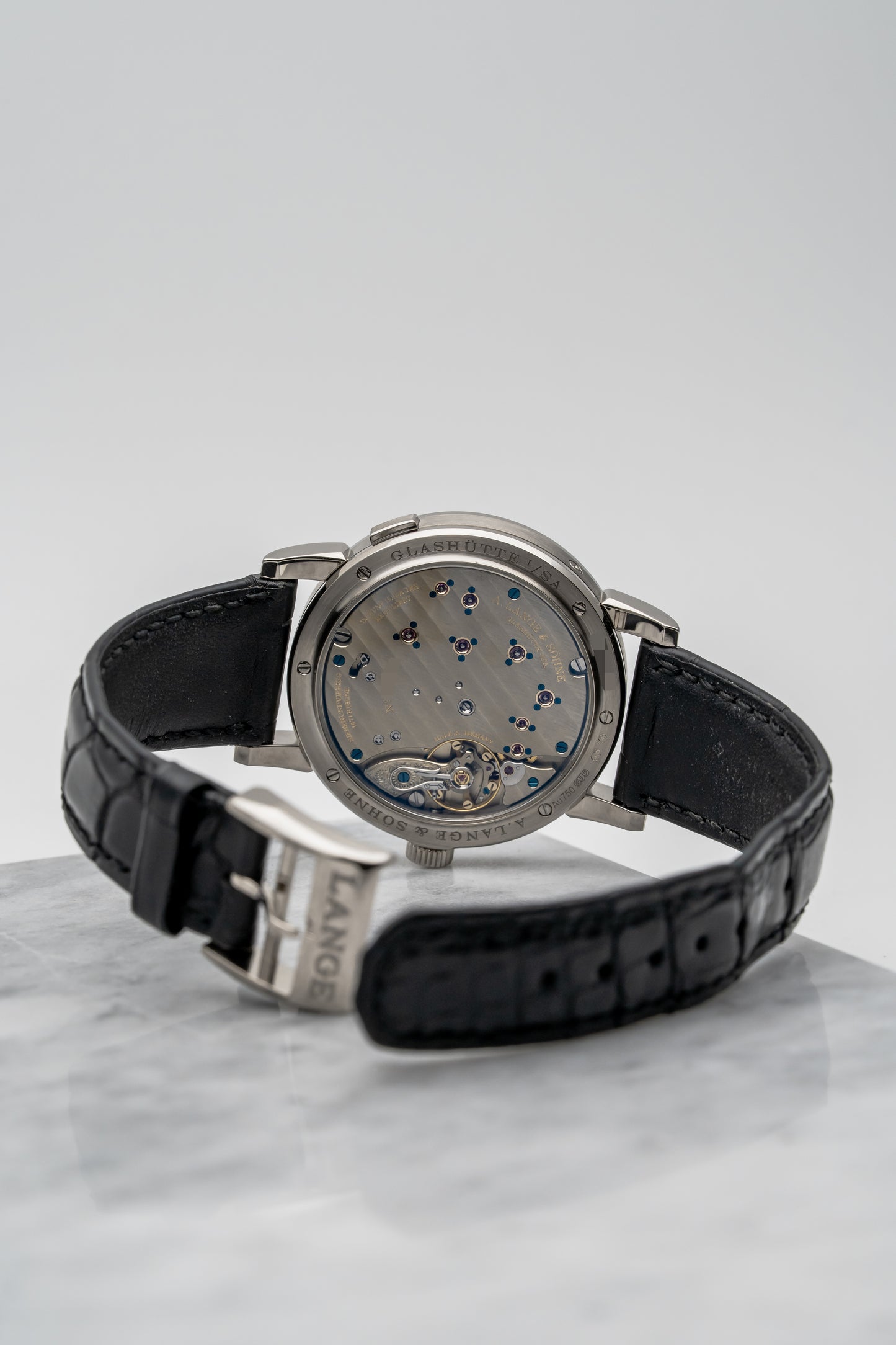 A. Lange & Söhne Lange 1 Moon Phase 192.029 White Gold, Black Dial