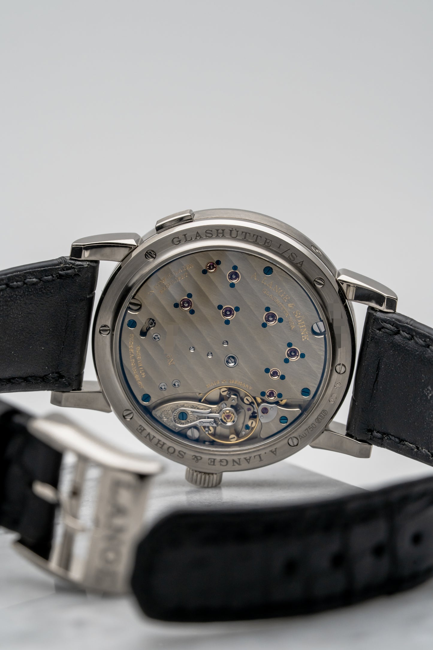A. Lange & Söhne Lange 1 Moon Phase 192.029 White Gold, Black Dial