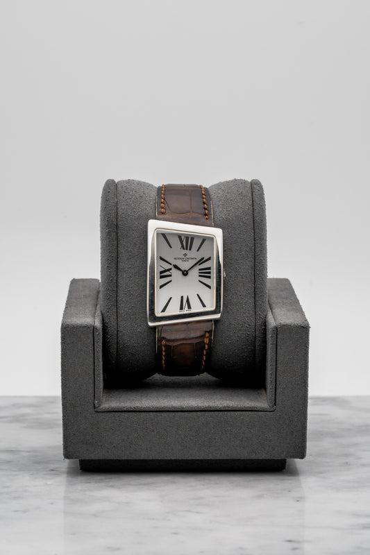 Vacheron Constantin 1972 Asymmetric 37010G, Silver Dial